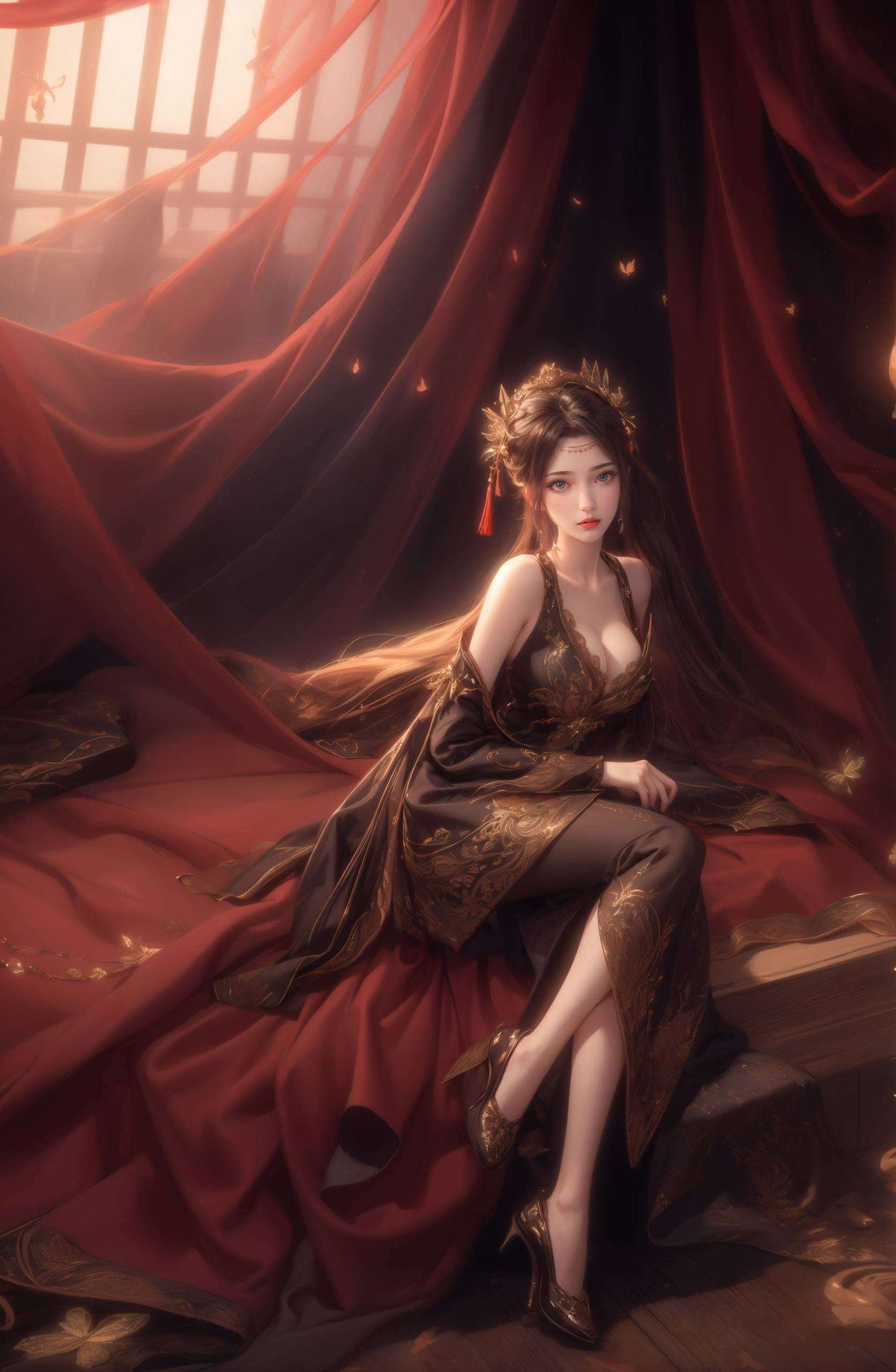 让每一丝情感都跃然屏上捕捉云韵的伤感