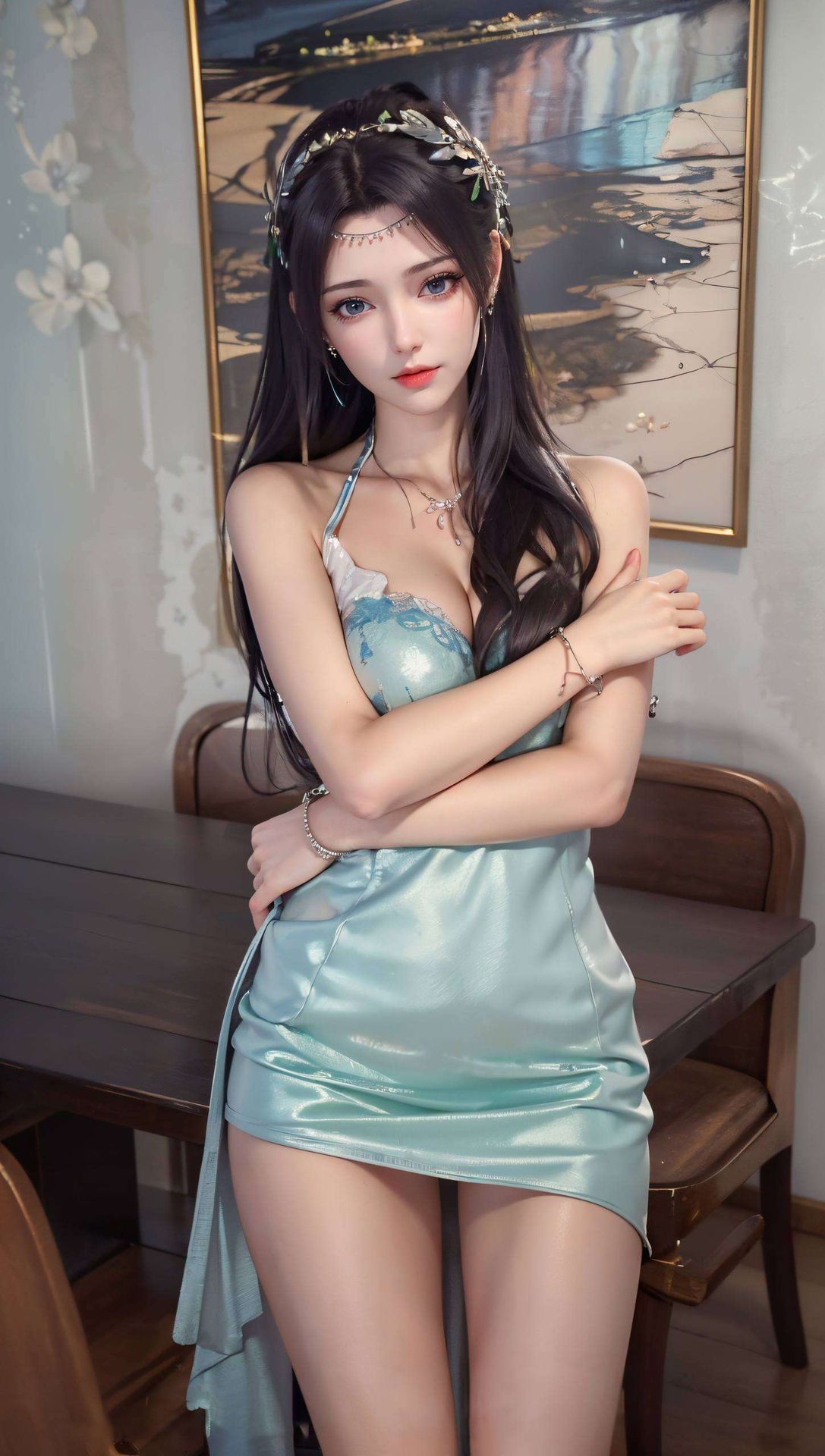 每一帧都是对国漫美女的致敬以国漫女主的清新碎花形象