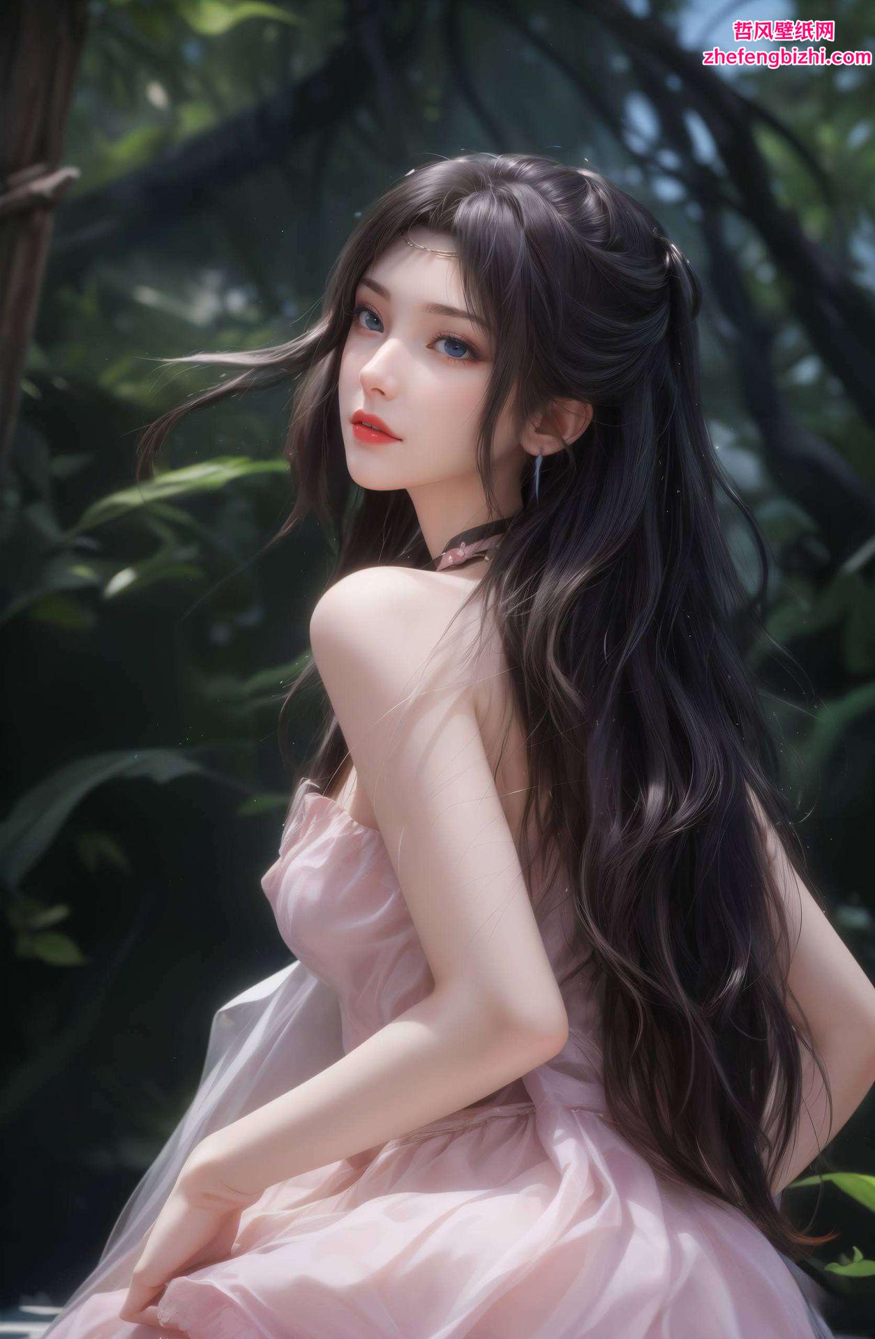 在这梦幻般的国漫世界里婉约柔美