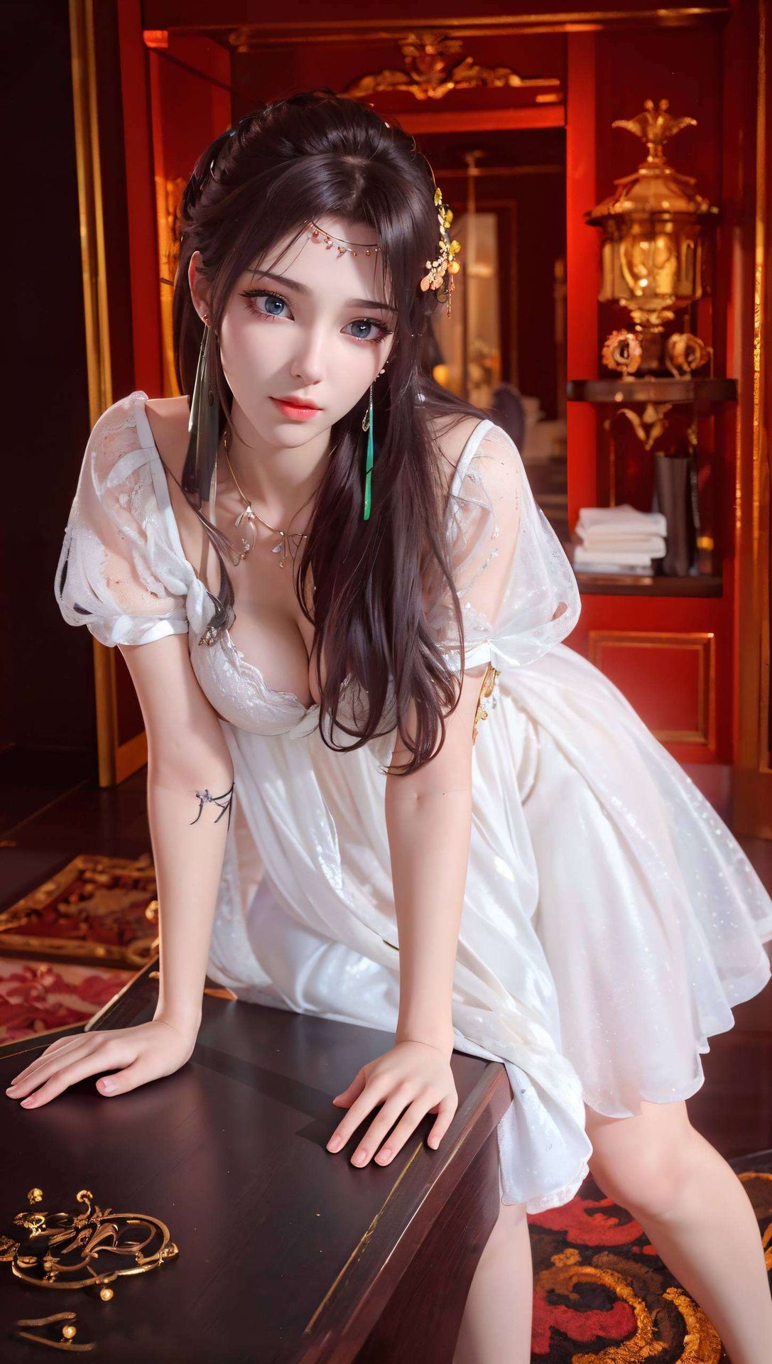 展现国漫美女的炫彩魅力细腻的笔触