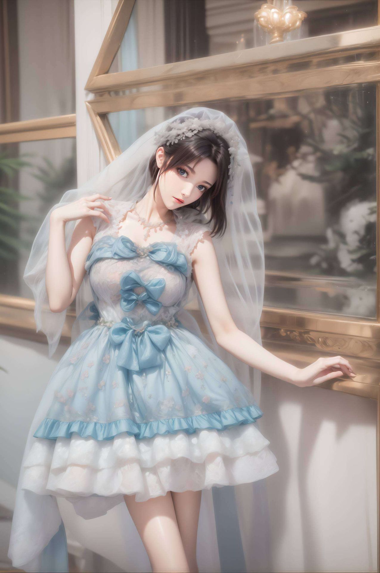 以AI艺术风格精心打造云韵婀娜多姿