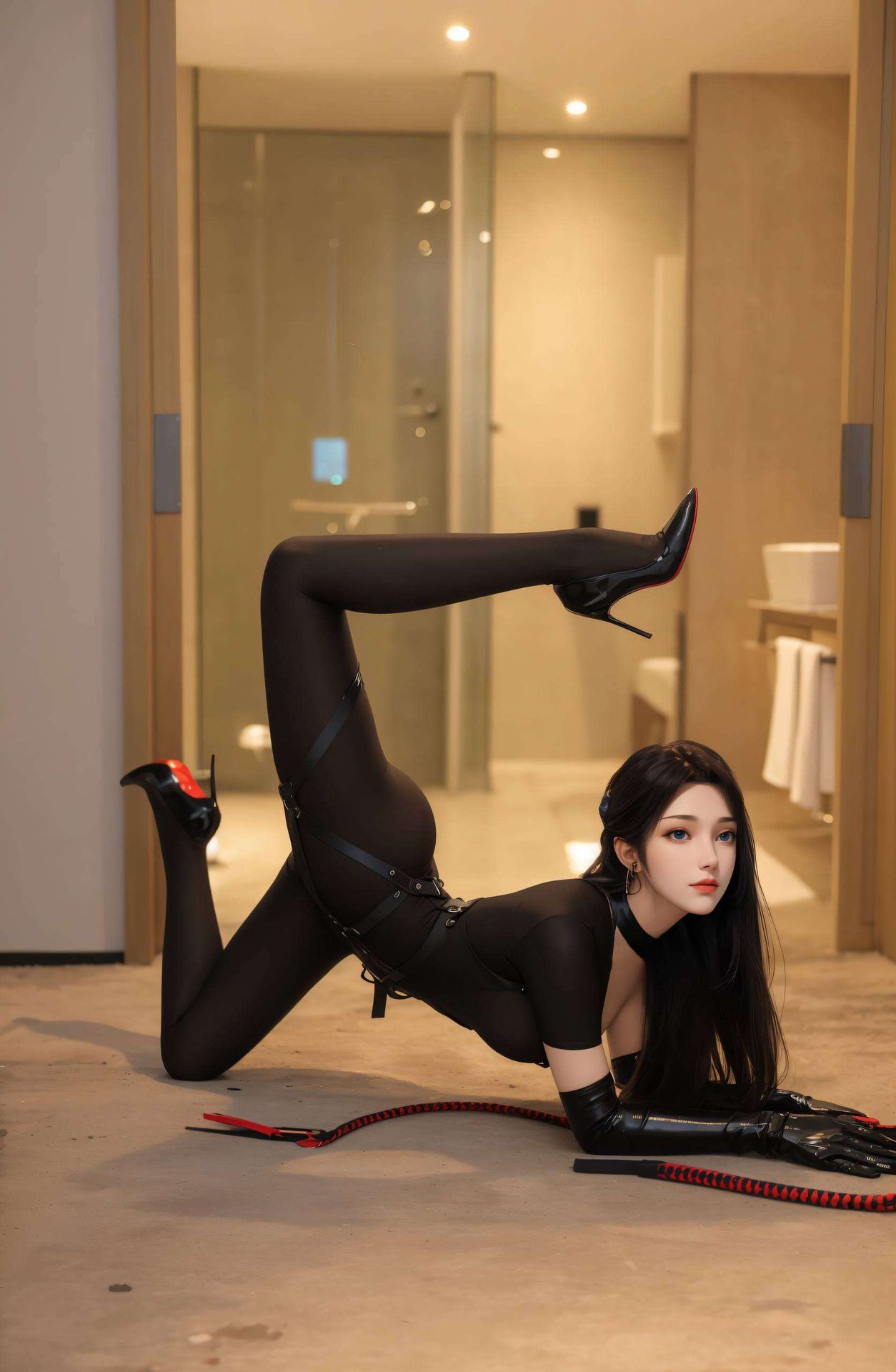 这款黑袍云韵动态壁纸为你的桌面增添一份别样的风情