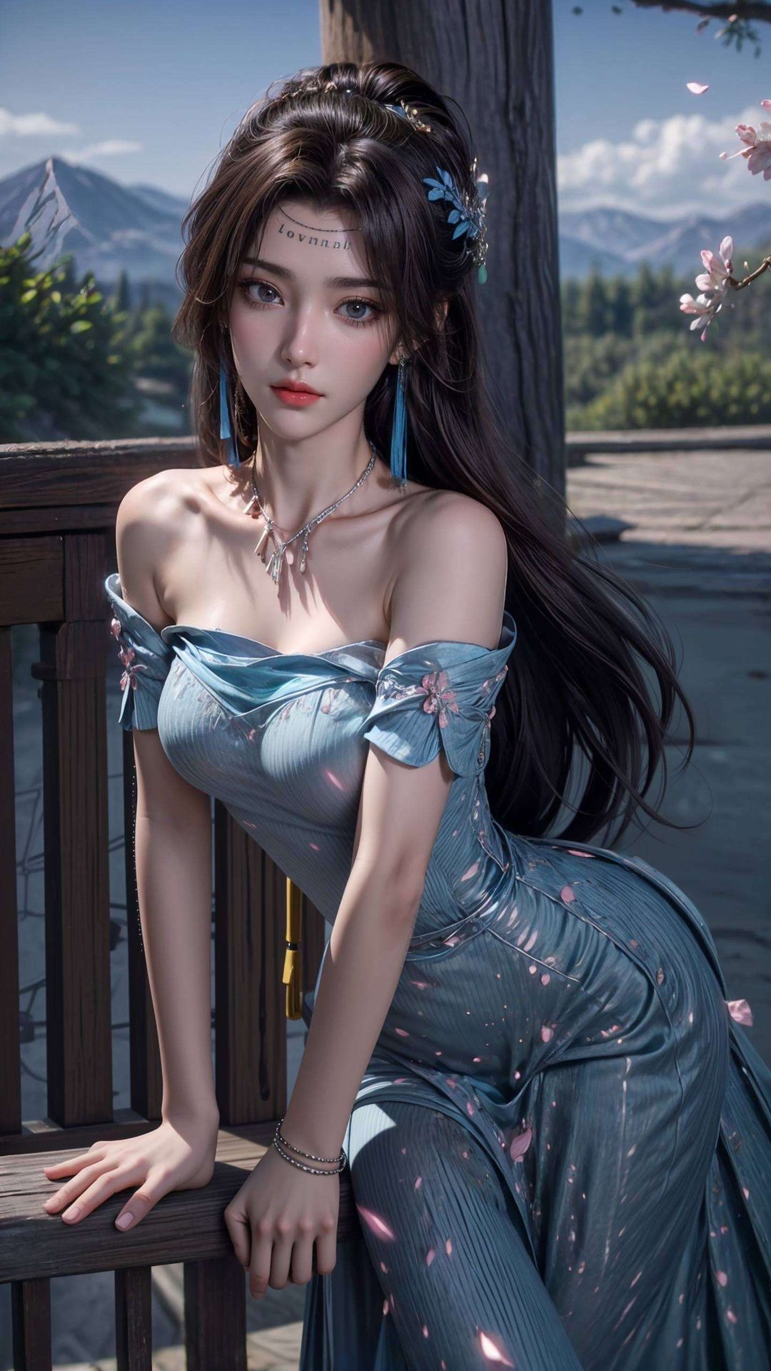 静谧中透着灵动之美墨色线条勾勒出优雅身姿
