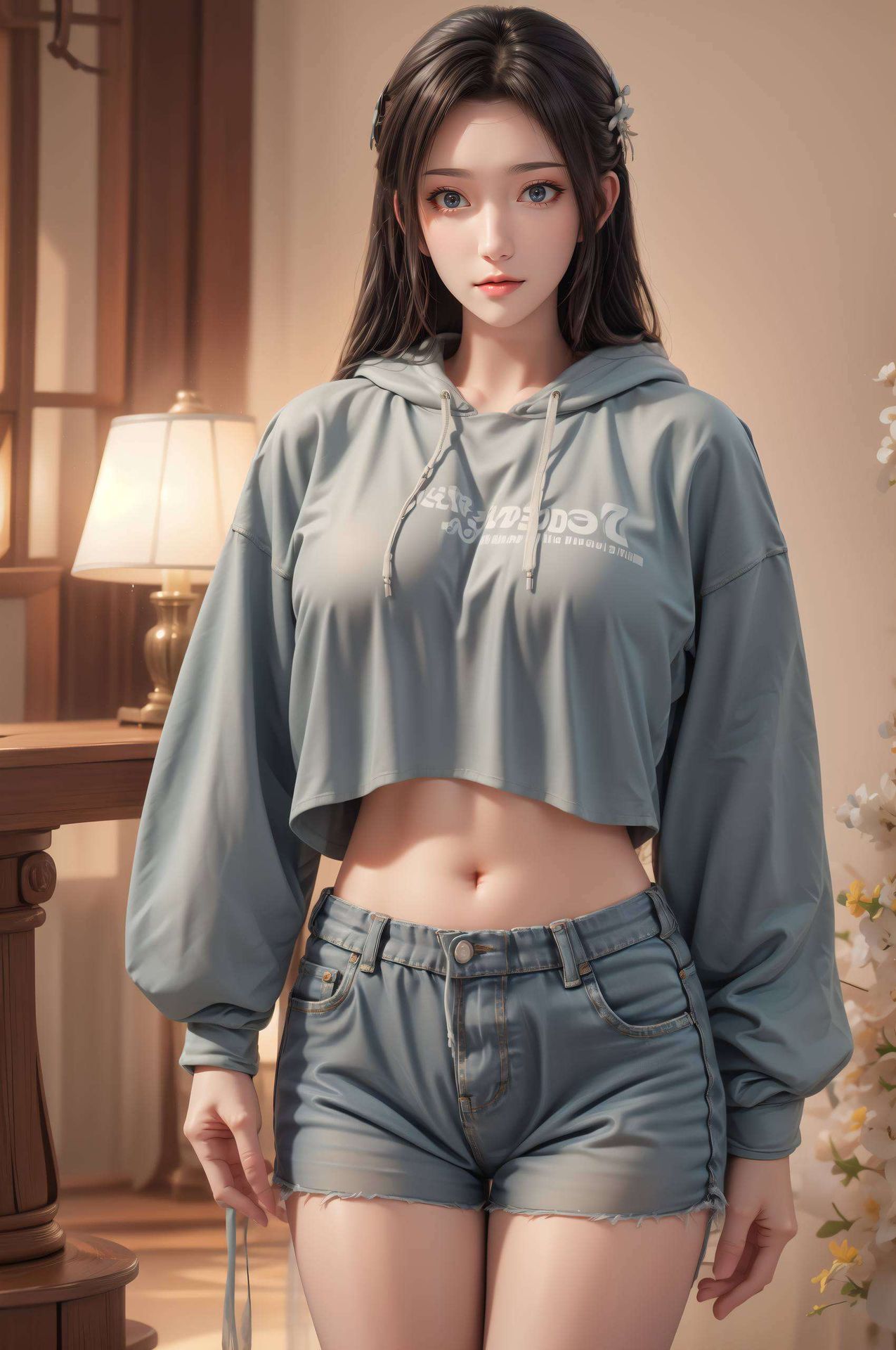 云韵的新壁纸？这可不是什么秘密啦！1080p的高清纹理细腻到每一丝发丝都能清晰可见