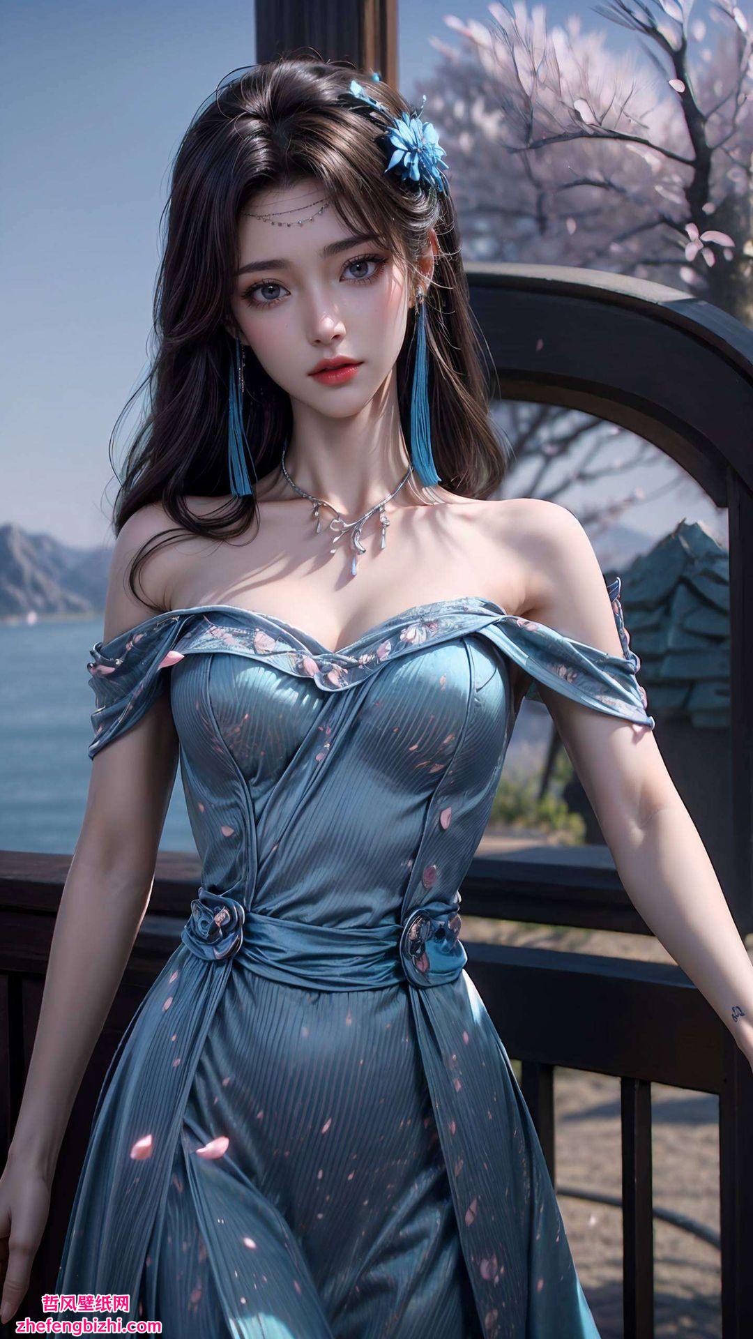 高清炫彩壁纸以斗破苍穹中的云韵为灵感