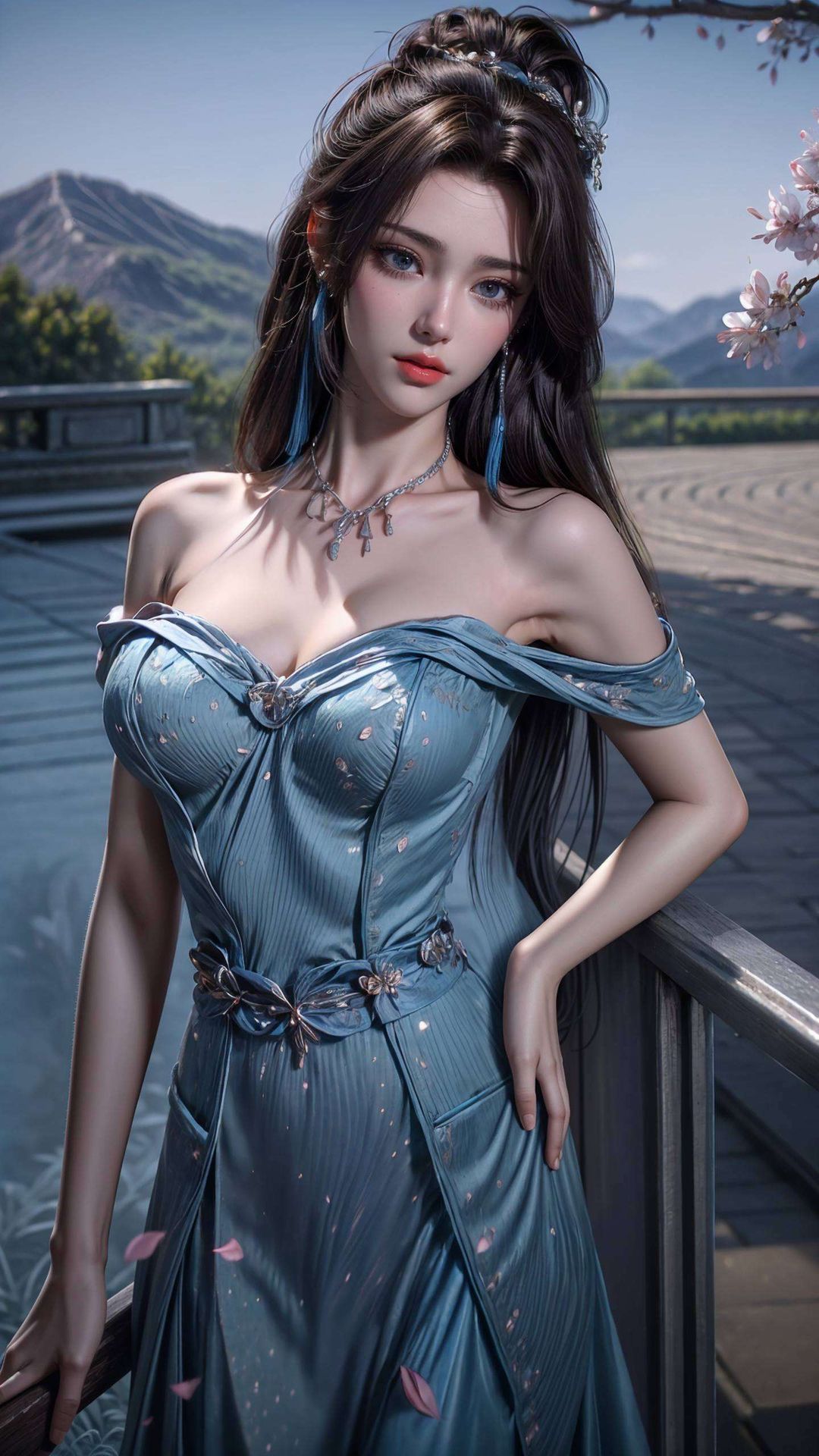 捕捉了她柔弱中透露出的坚韧之美更带给你一抹国漫女神的优雅气息