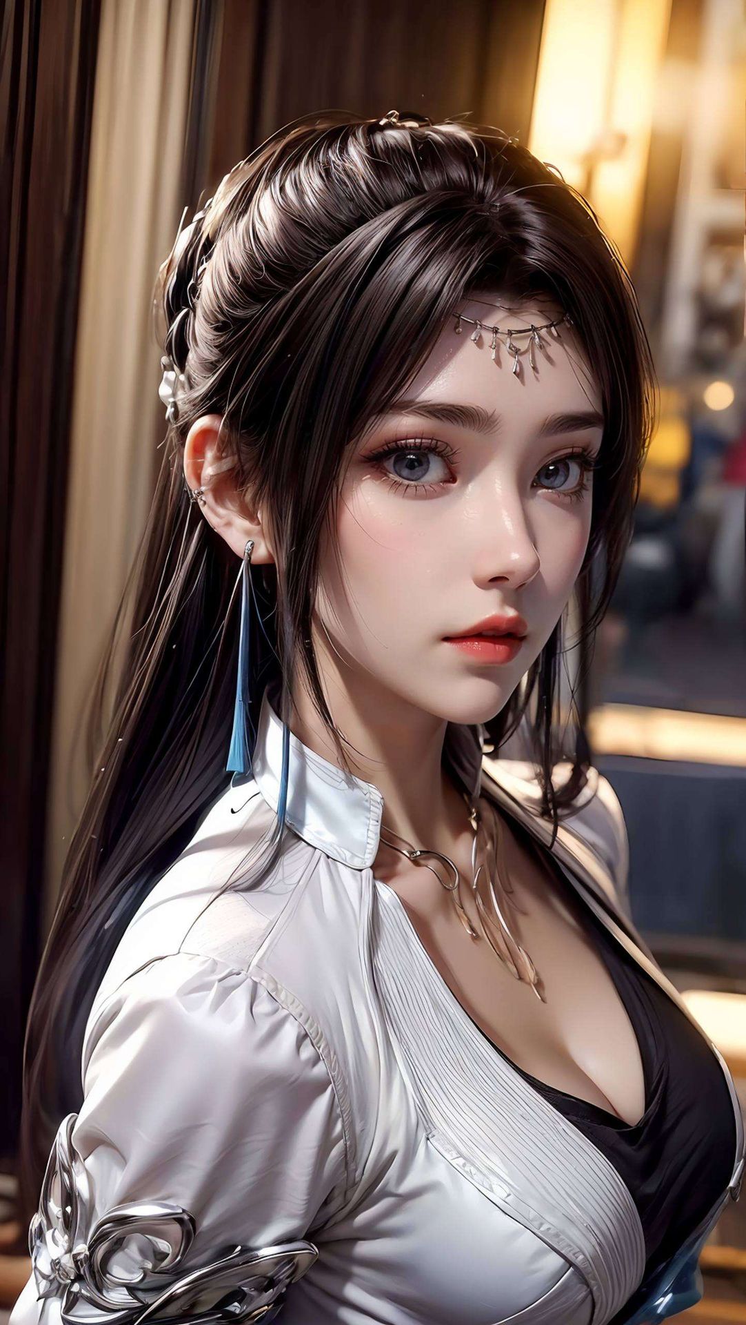 为你的安卓设备带来清新护眼的视觉享受流畅的线条勾勒出云韵的飘逸身姿