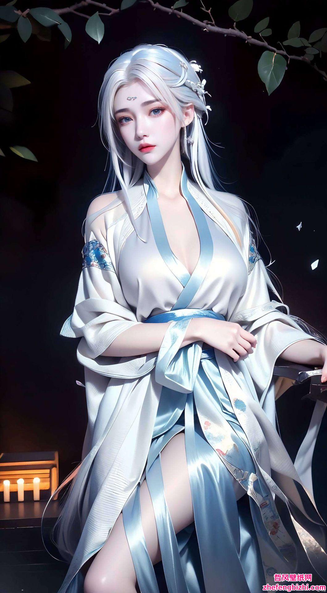 仿佛能感受到那飘逸的衣袂随风轻舞让云韵的优雅背影成为你桌面上的独特风景