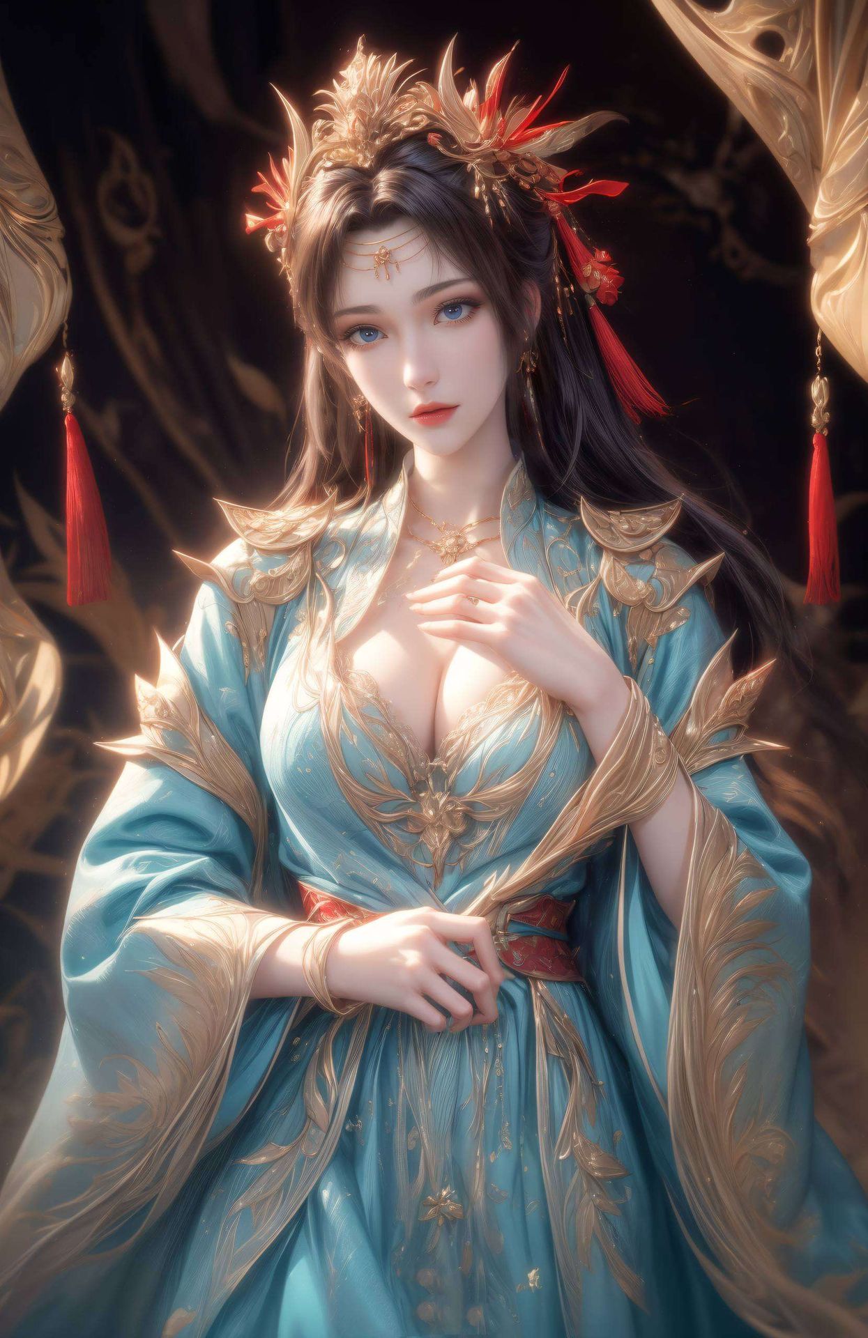 可爱又充满女神范儿每一帧都如诗如画