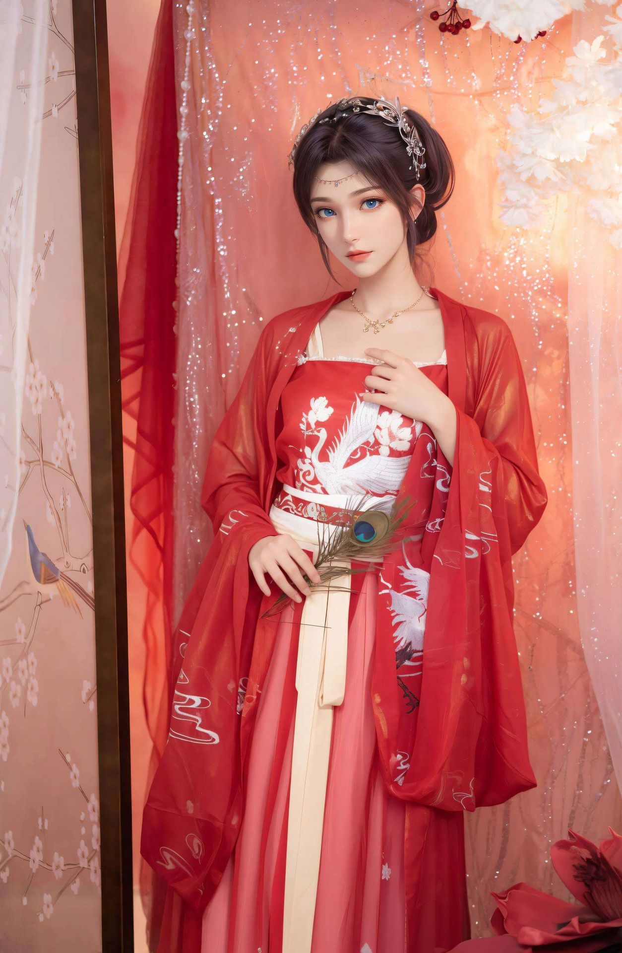 融合了国风元素与现代审美带你领略古典美与科技感的完美交融