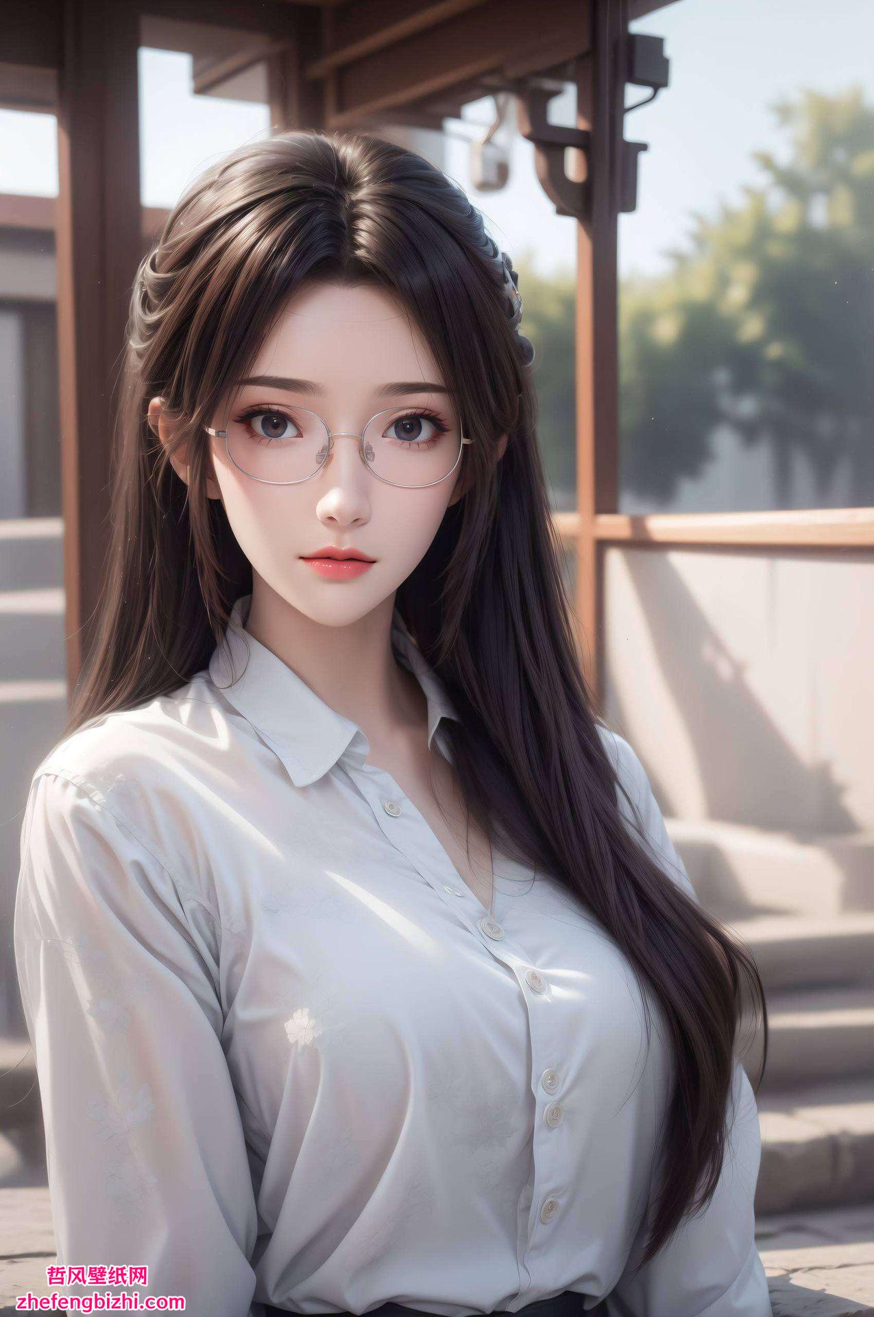 打造出独特的Ins风美感细腻的笔触描绘出她脸红时的羞涩神态