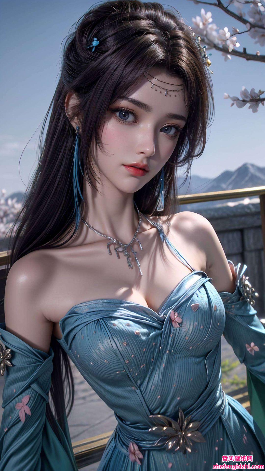 以其细腻的线条和鲜明的色彩将这位国漫女神的灵动风姿展现得淋漓尽致