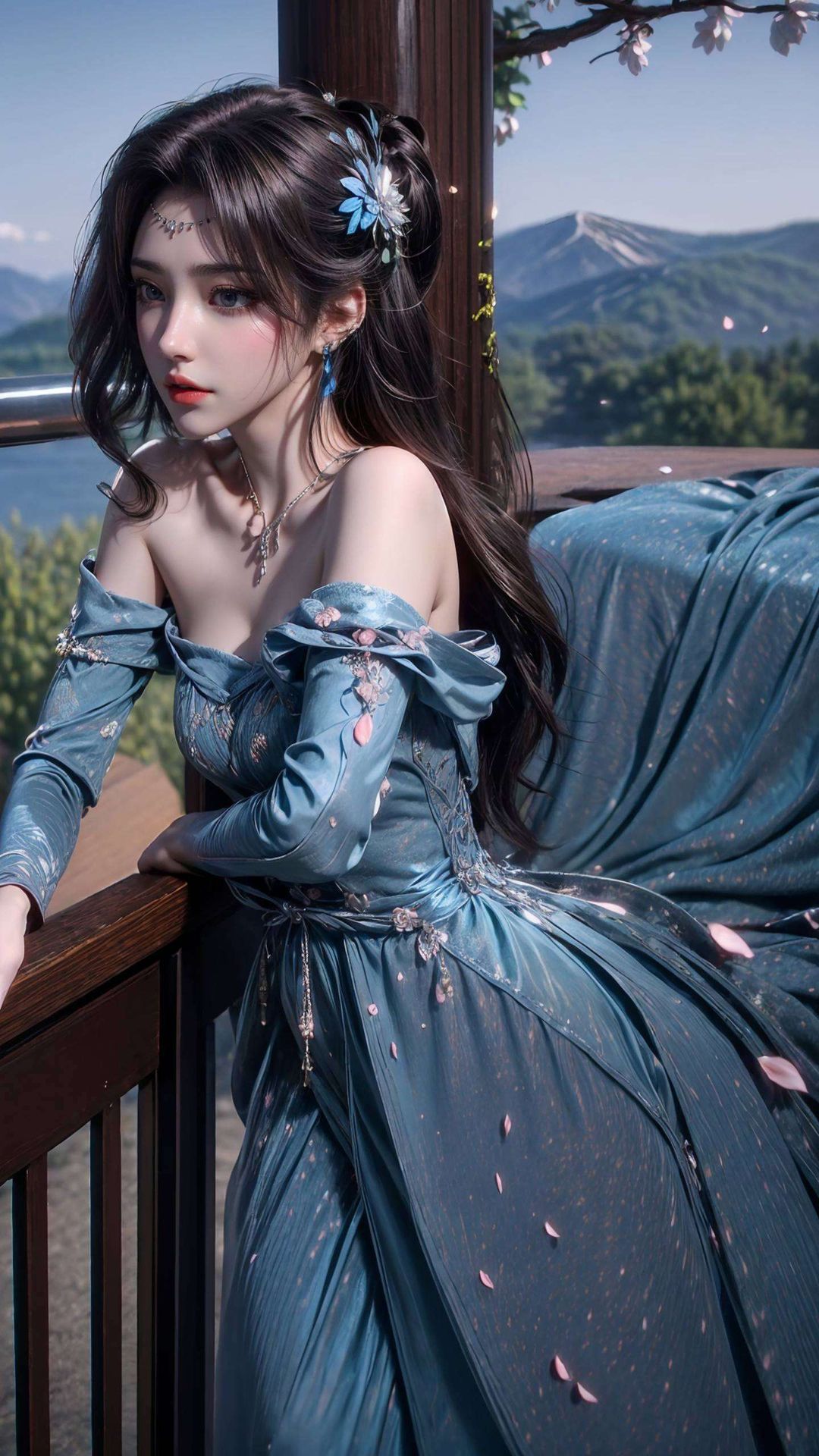 她的每一次凝视女孩灵动