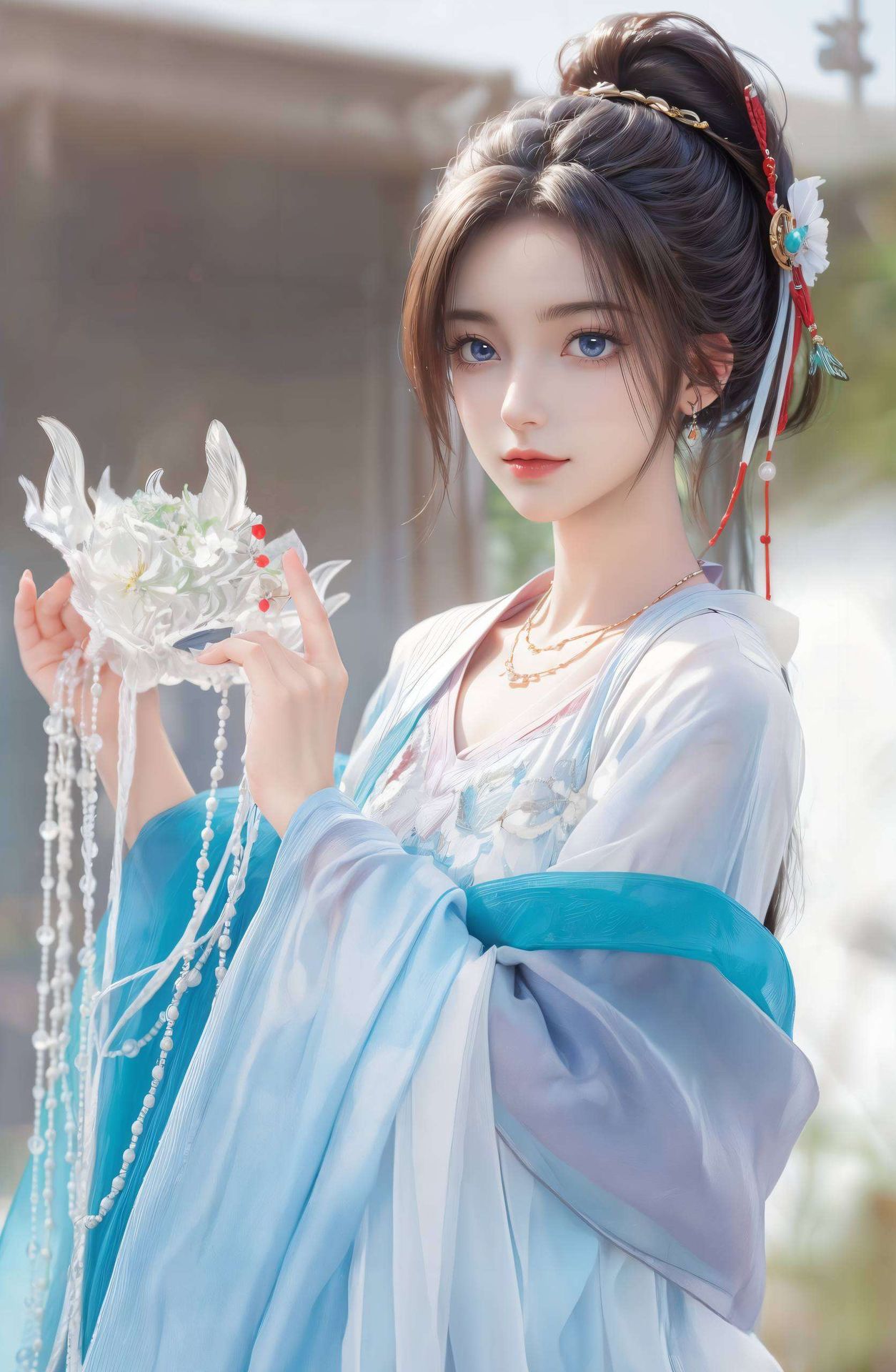 为你的桌面带来一抹国漫的浪漫与灵动她轻灵的舞姿