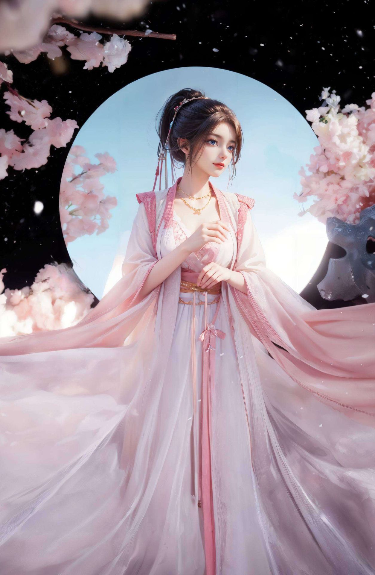 成为了4K高清壁纸的宠儿以她的甜美形象和灵动身姿