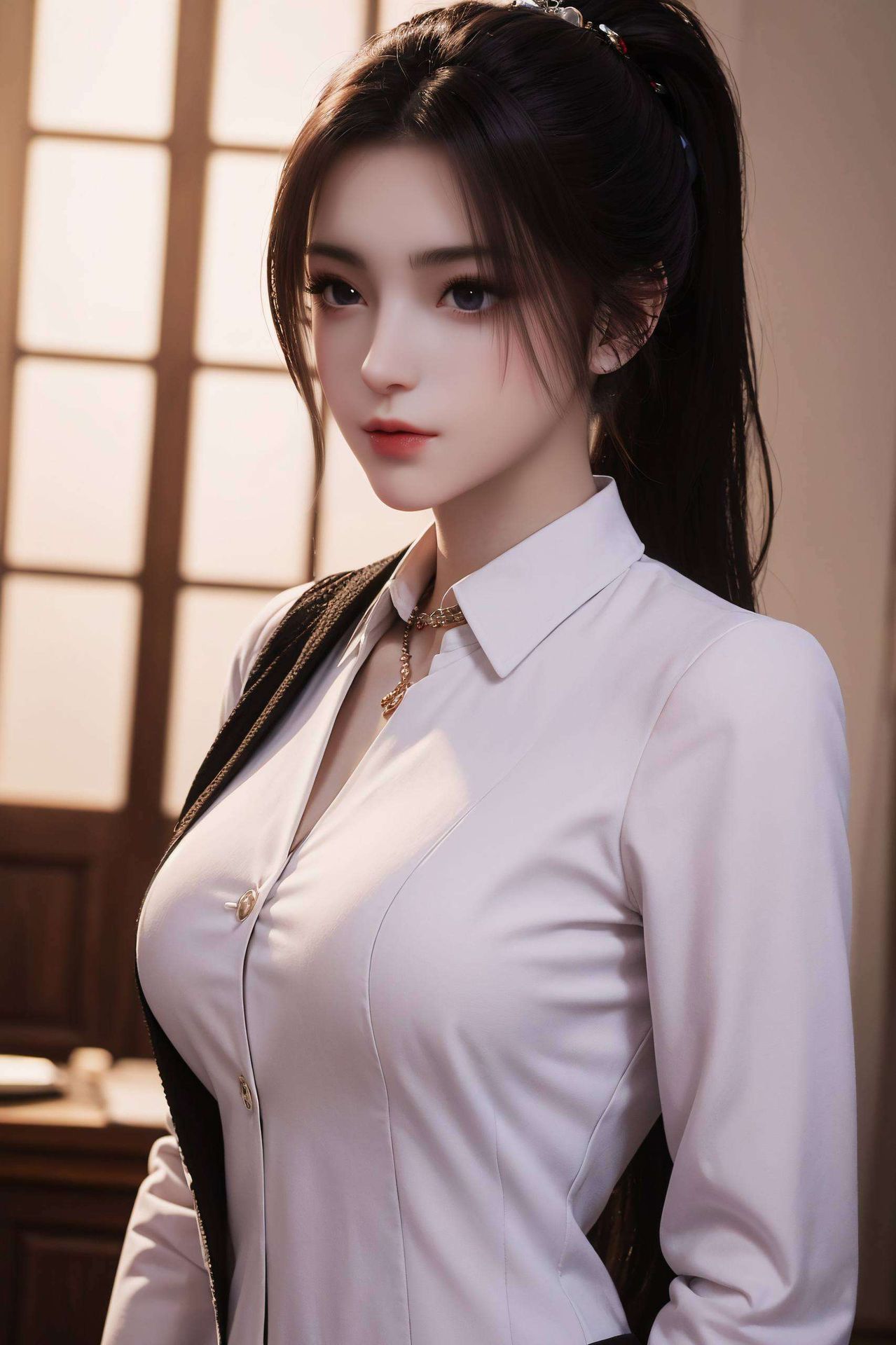 融合了AI绘画的精湛技艺流畅的线条