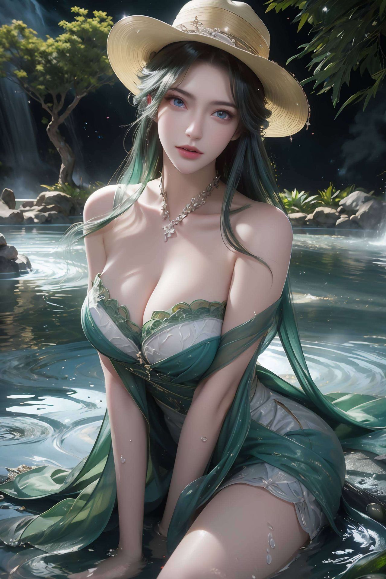 细腻的笔触与生动的色彩都在这1920x1080的画布上完美呈现