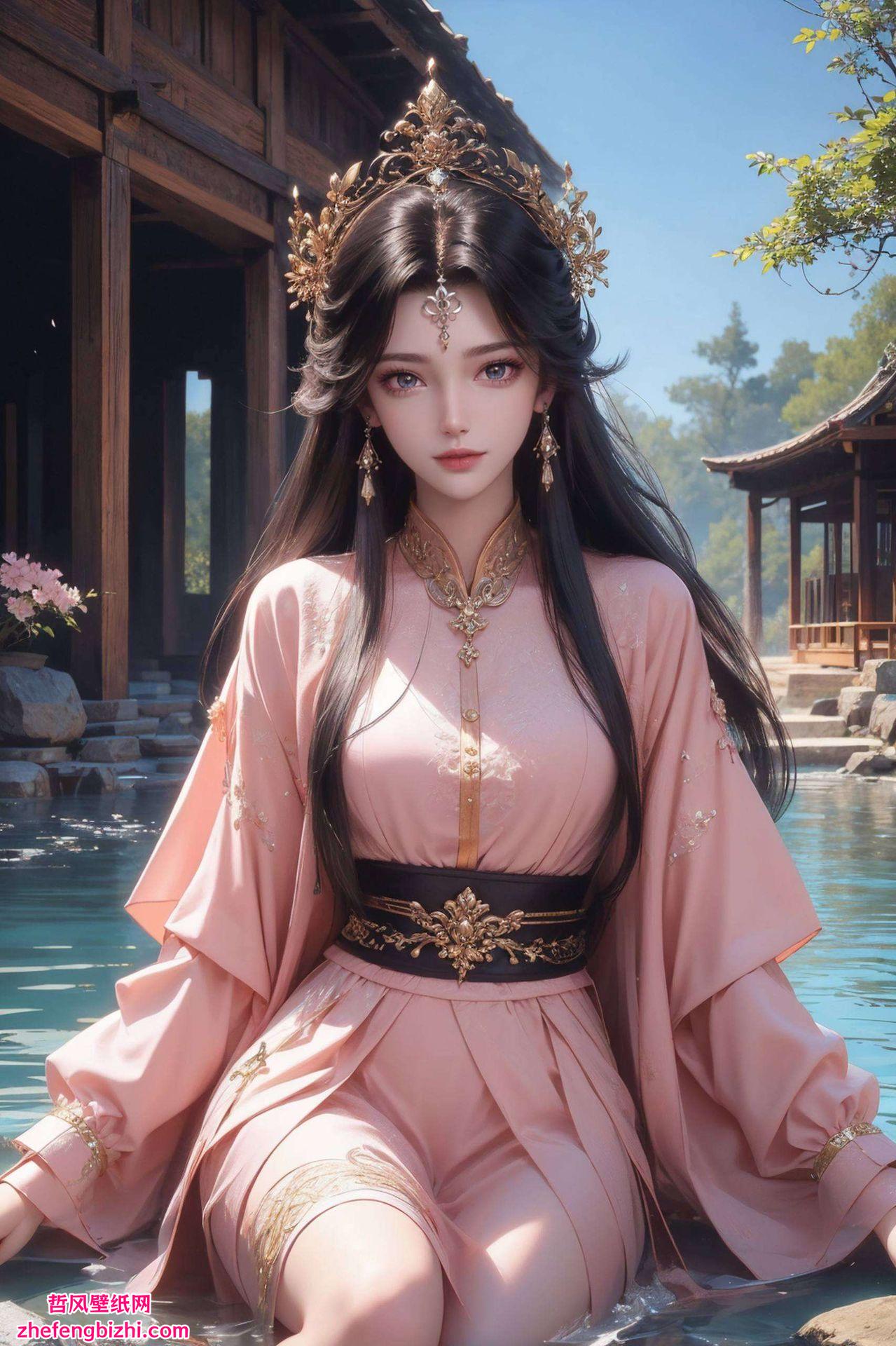 为你的桌面带来一抹国漫的潮流风采这款国漫壁纸以仙逆中的周紫虹为灵感