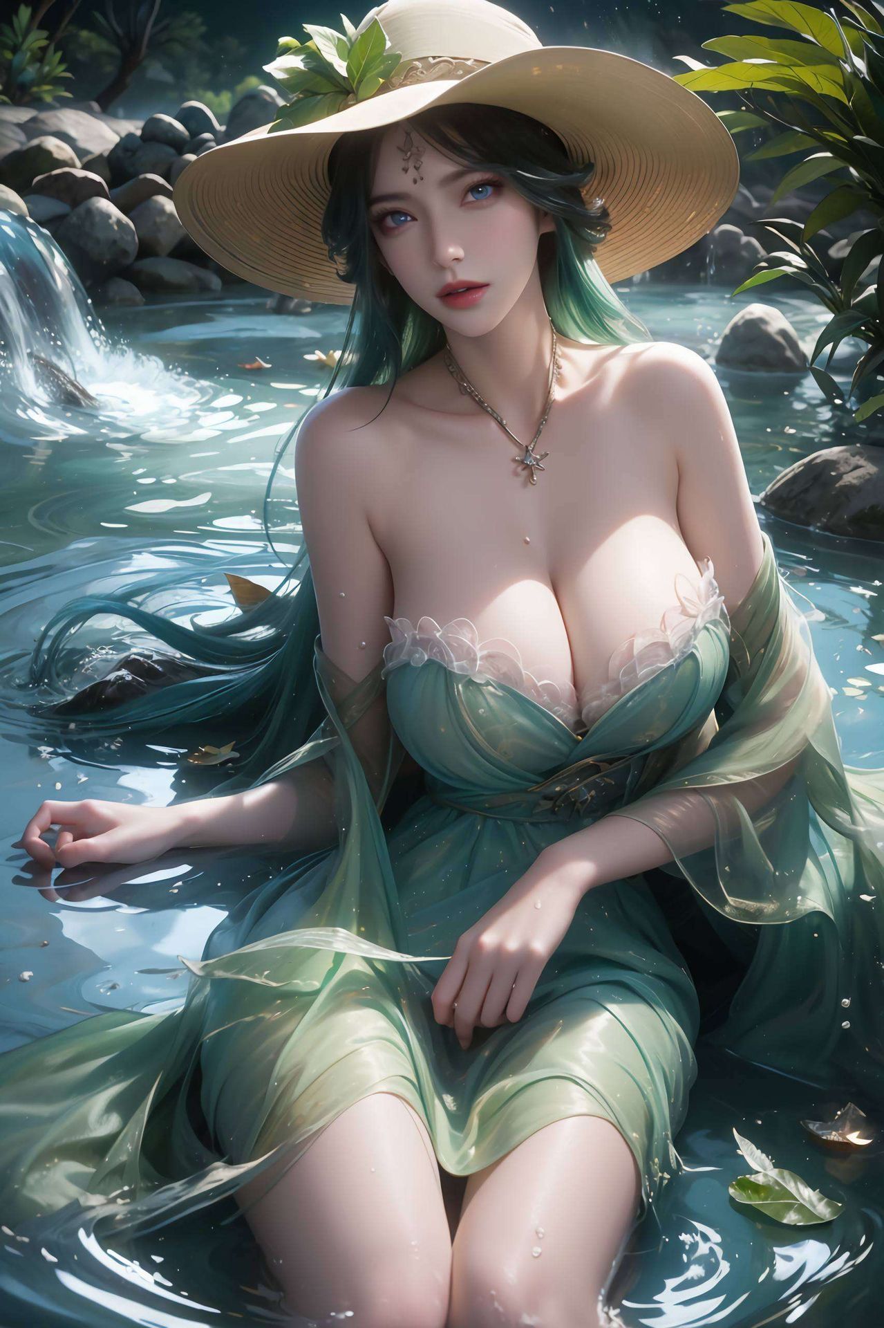 想要让壁纸更高级一点？试试将周紫虹置身于梦幻星空或静谧竹林背景中以仙逆中的周紫虹为灵感