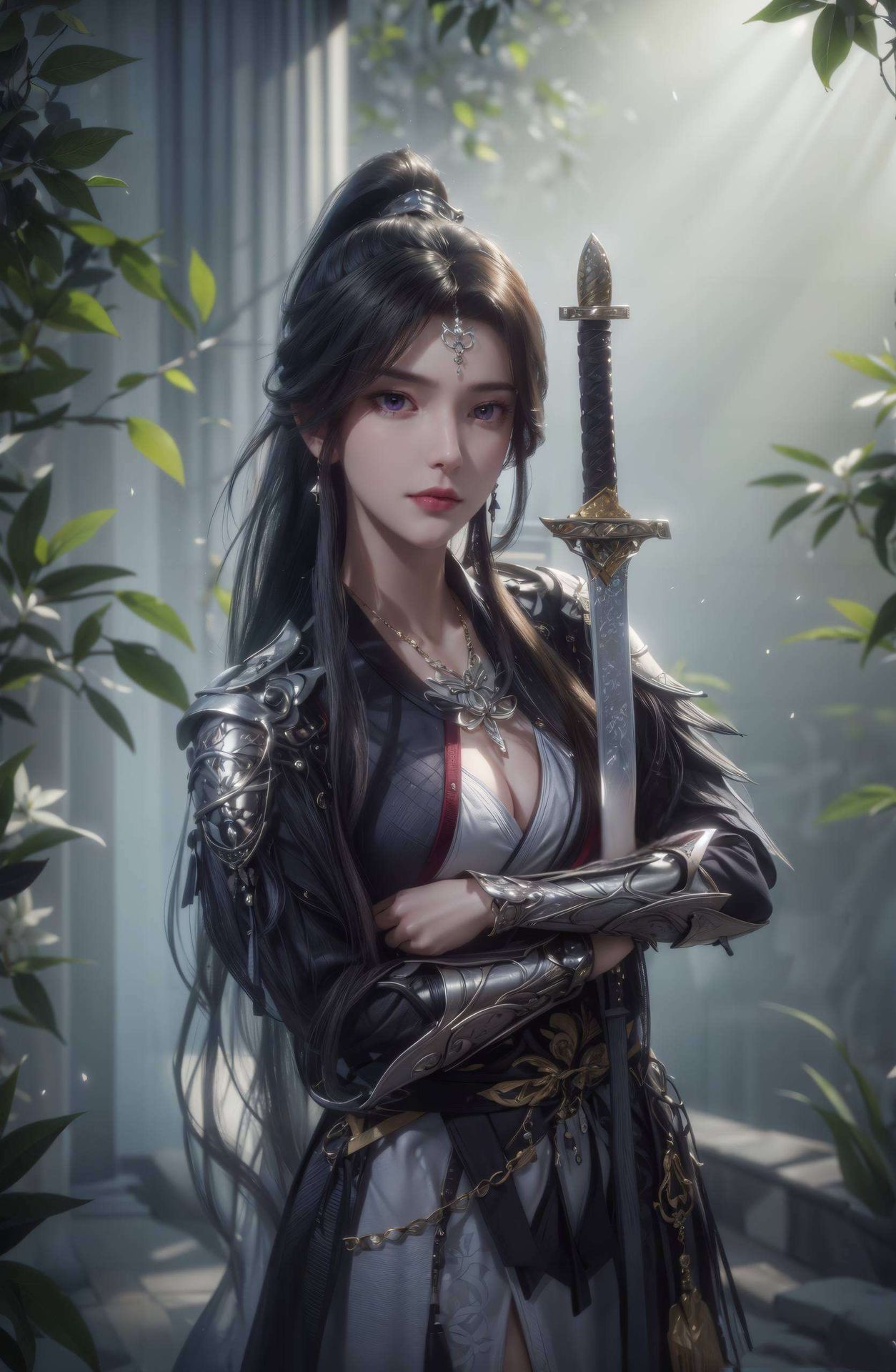 AI美女周紫虹4K分辨率