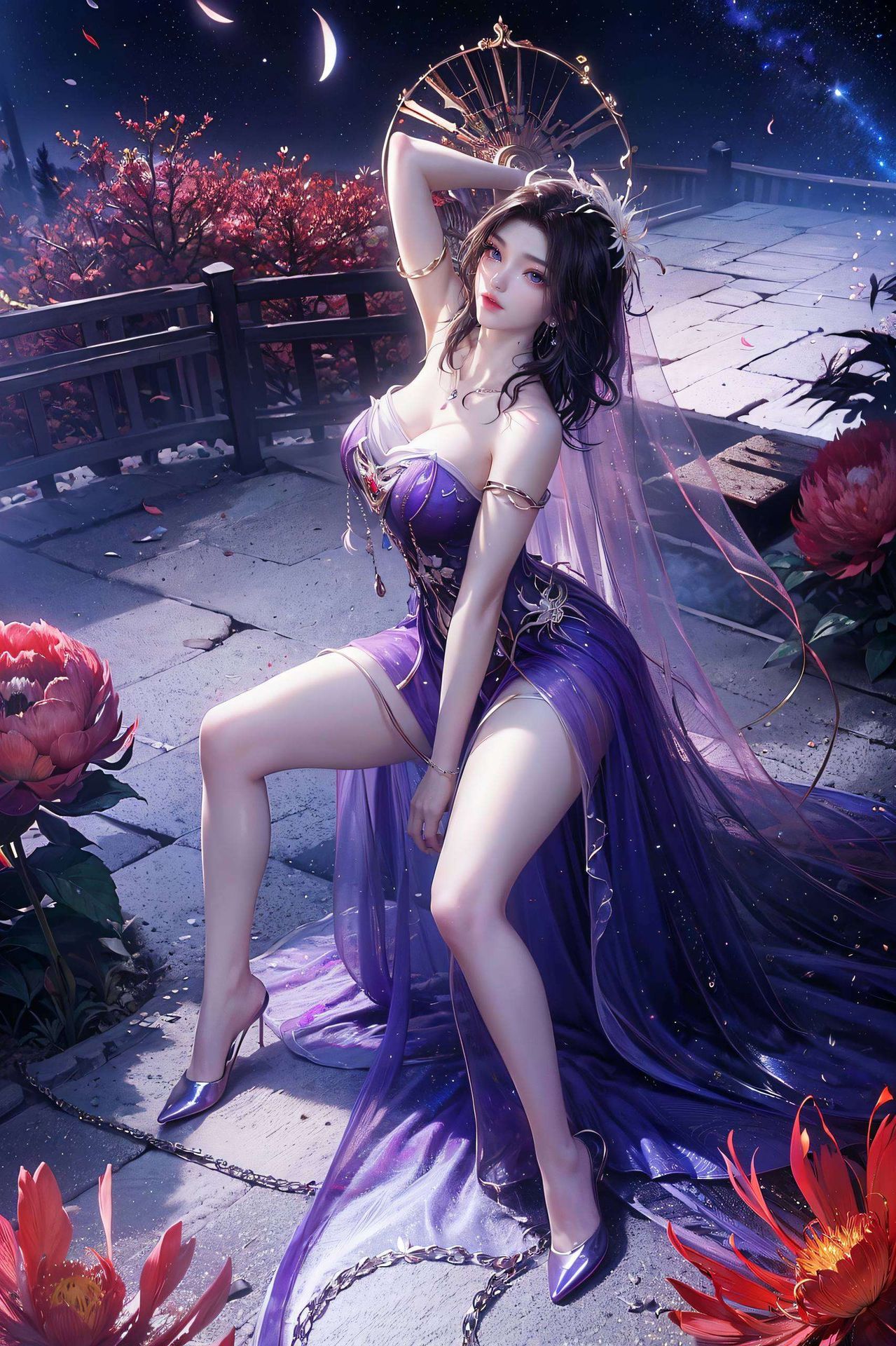 轻松装饰你的iPad锁屏这款紫灵壁纸4K超清最新版