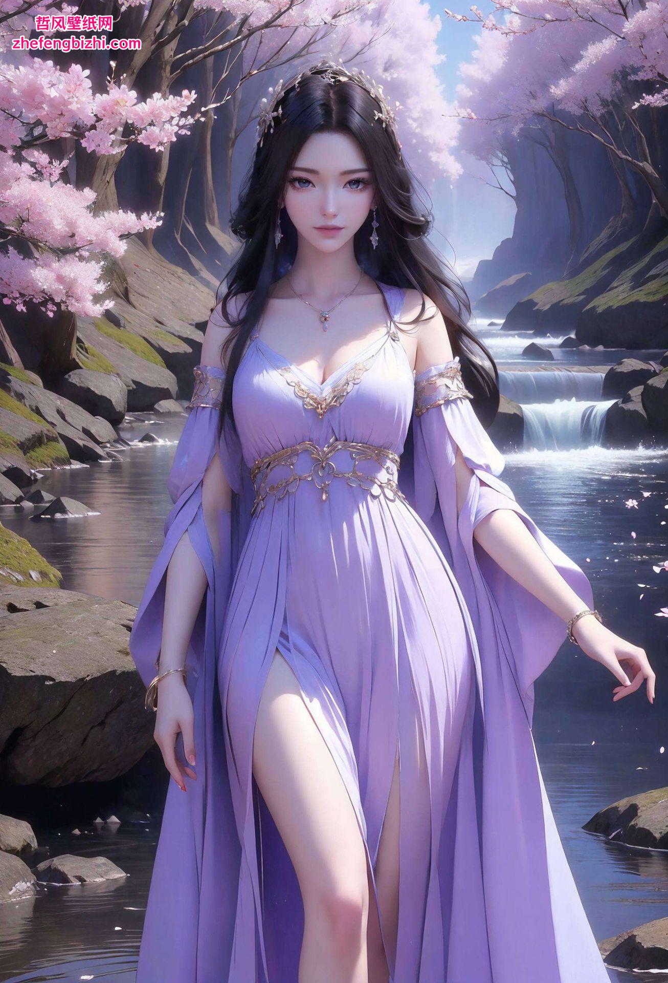 为你的桌面带来一抹不可多得的优雅与灵动古风元素与国漫美女的完美融合