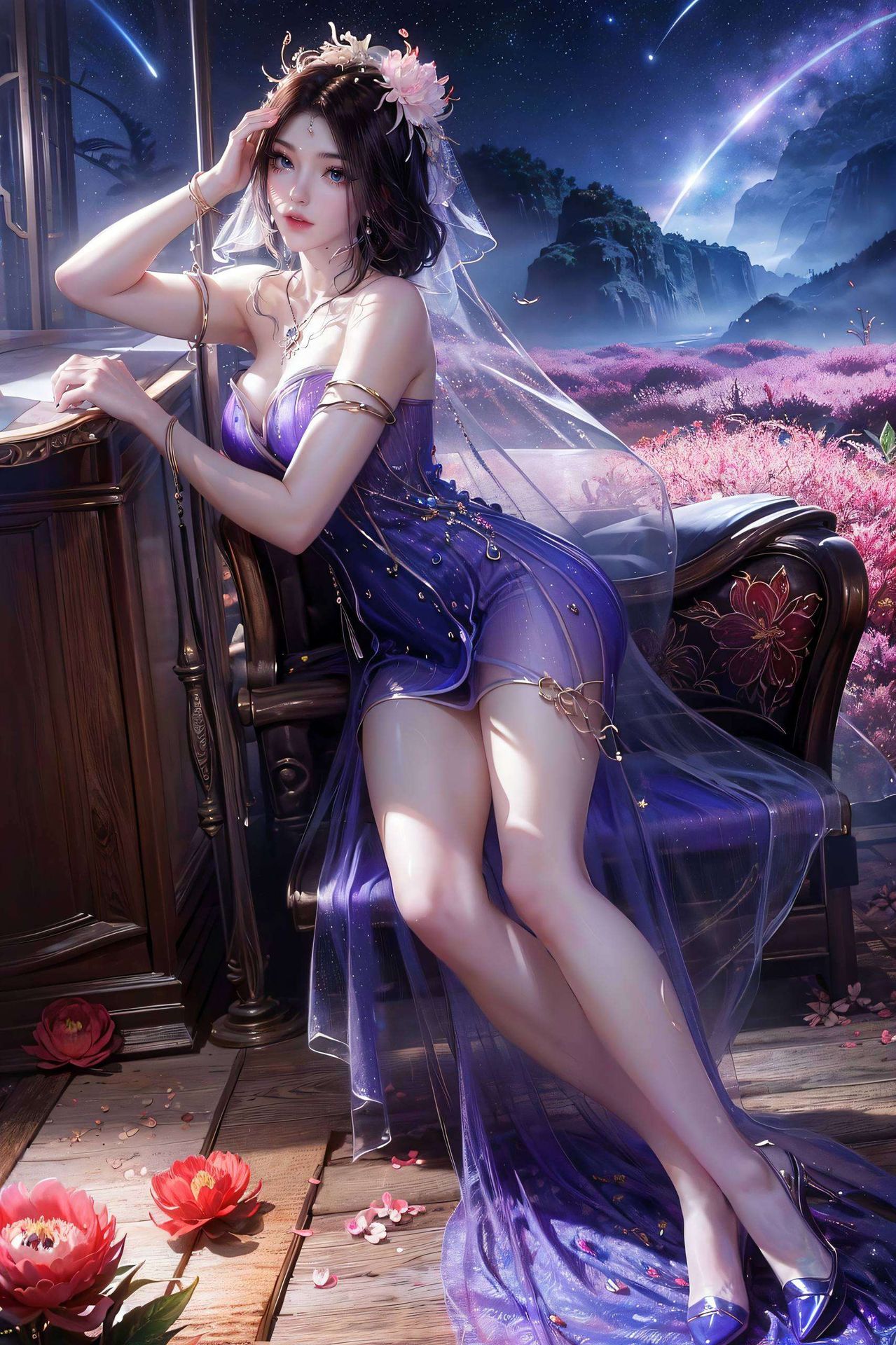 让她在国漫美女中独树一帜成就你的视觉盛宴