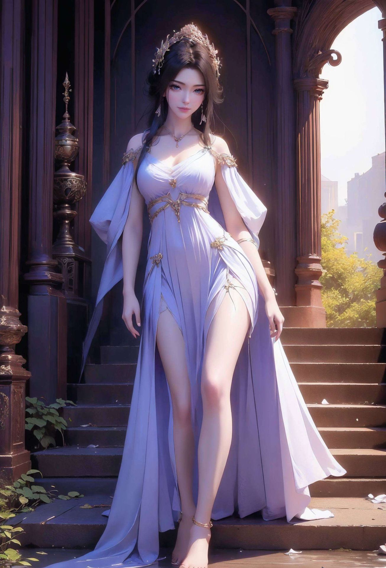 美得让人心动如梦幻般的精灵翩翩起舞