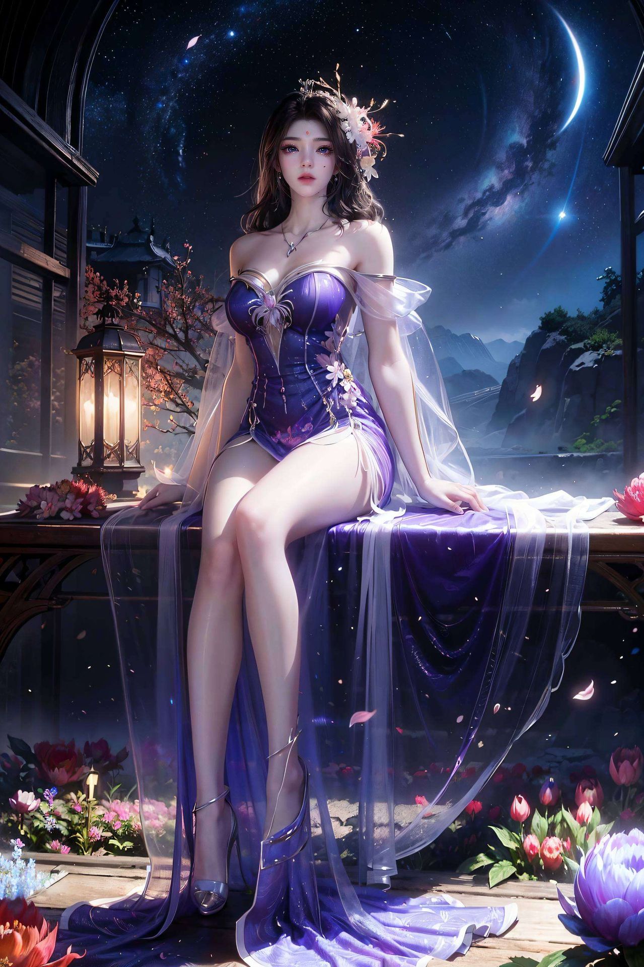 抽象风格更添神秘魅力高清竖屏呈现