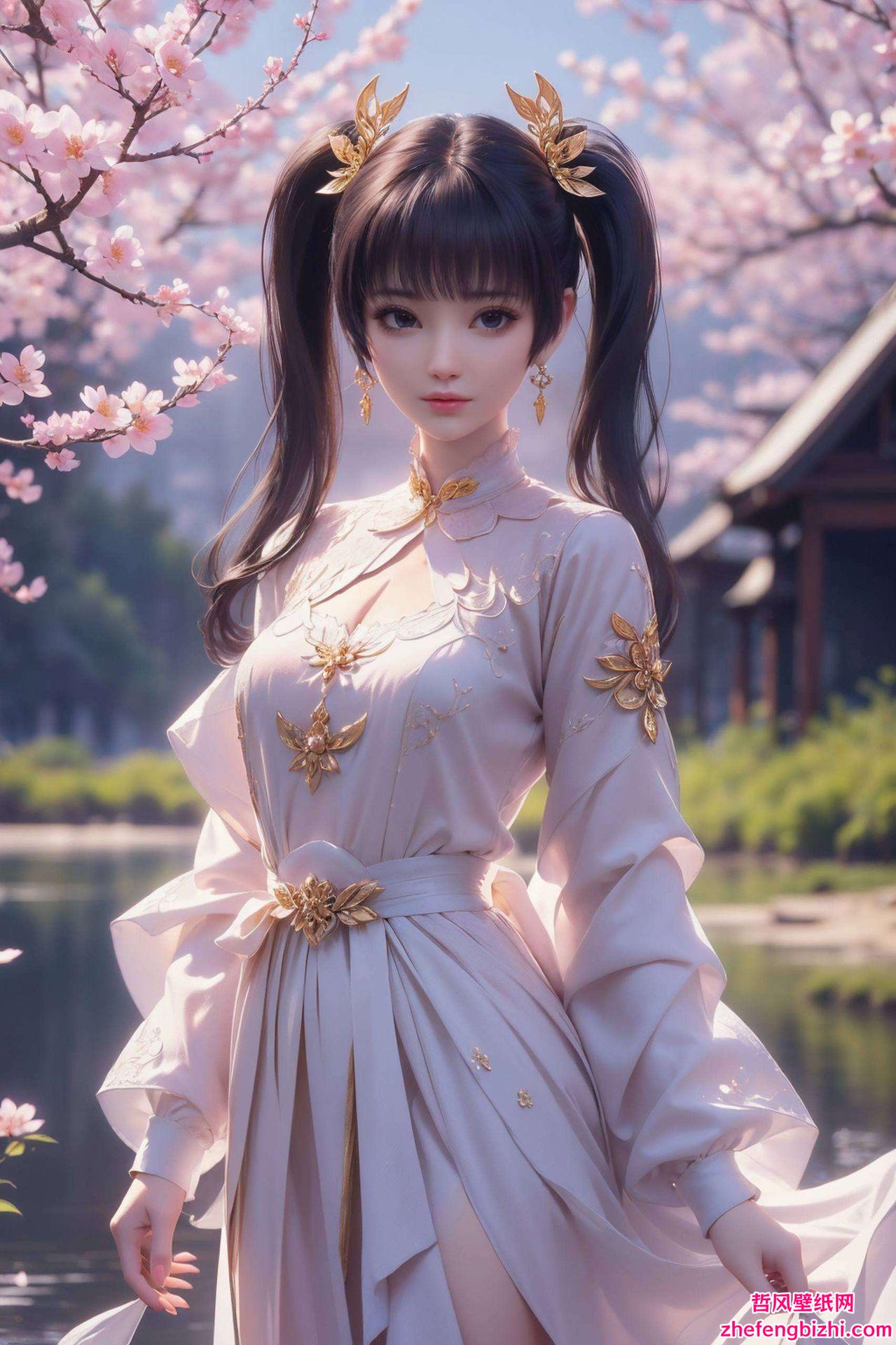 为你的桌面带来绝美的视觉盛宴紫妍跪地的姿态