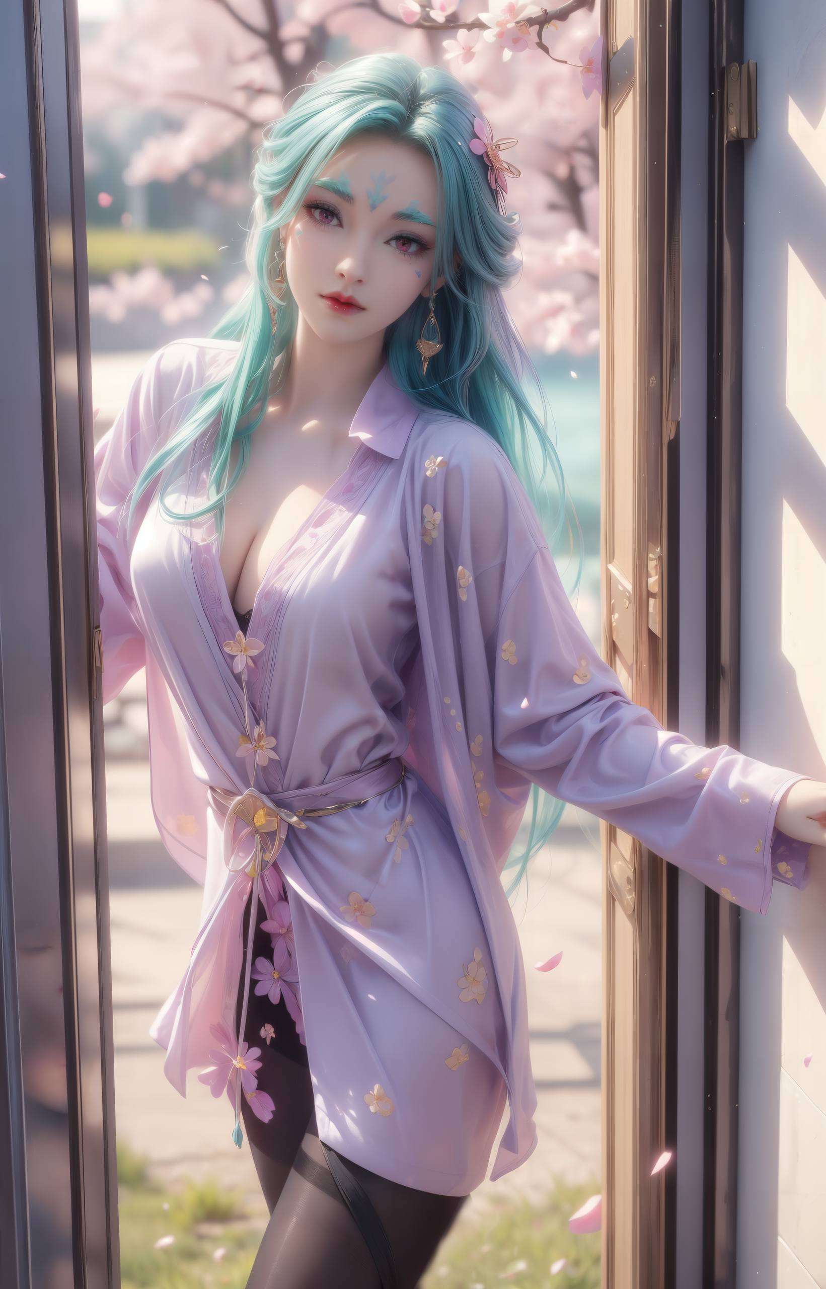 把她的小调皮和梦幻眼神完美呈现快来收藏这位国漫美女吧！