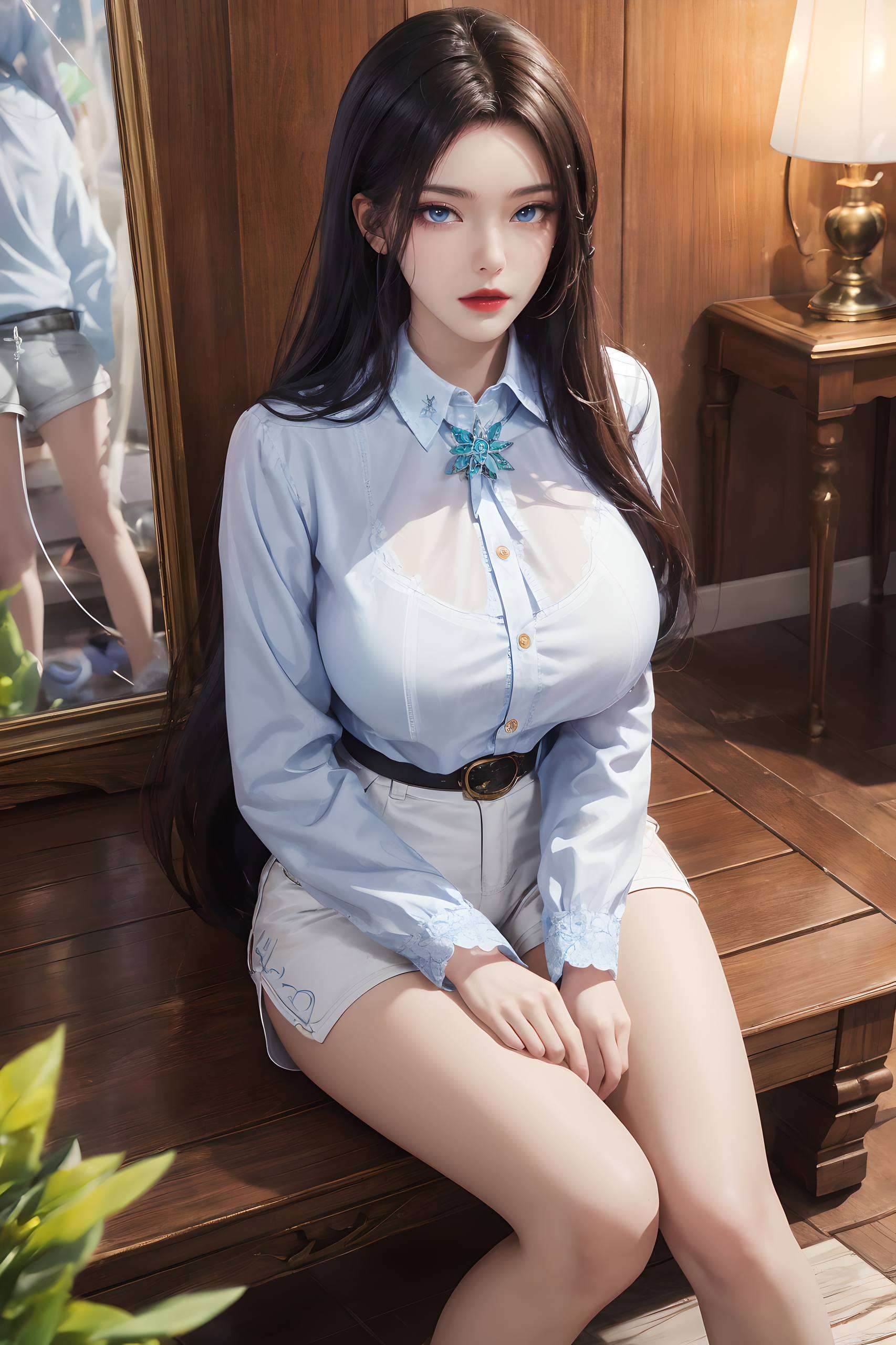 如同她的名字凌落宸