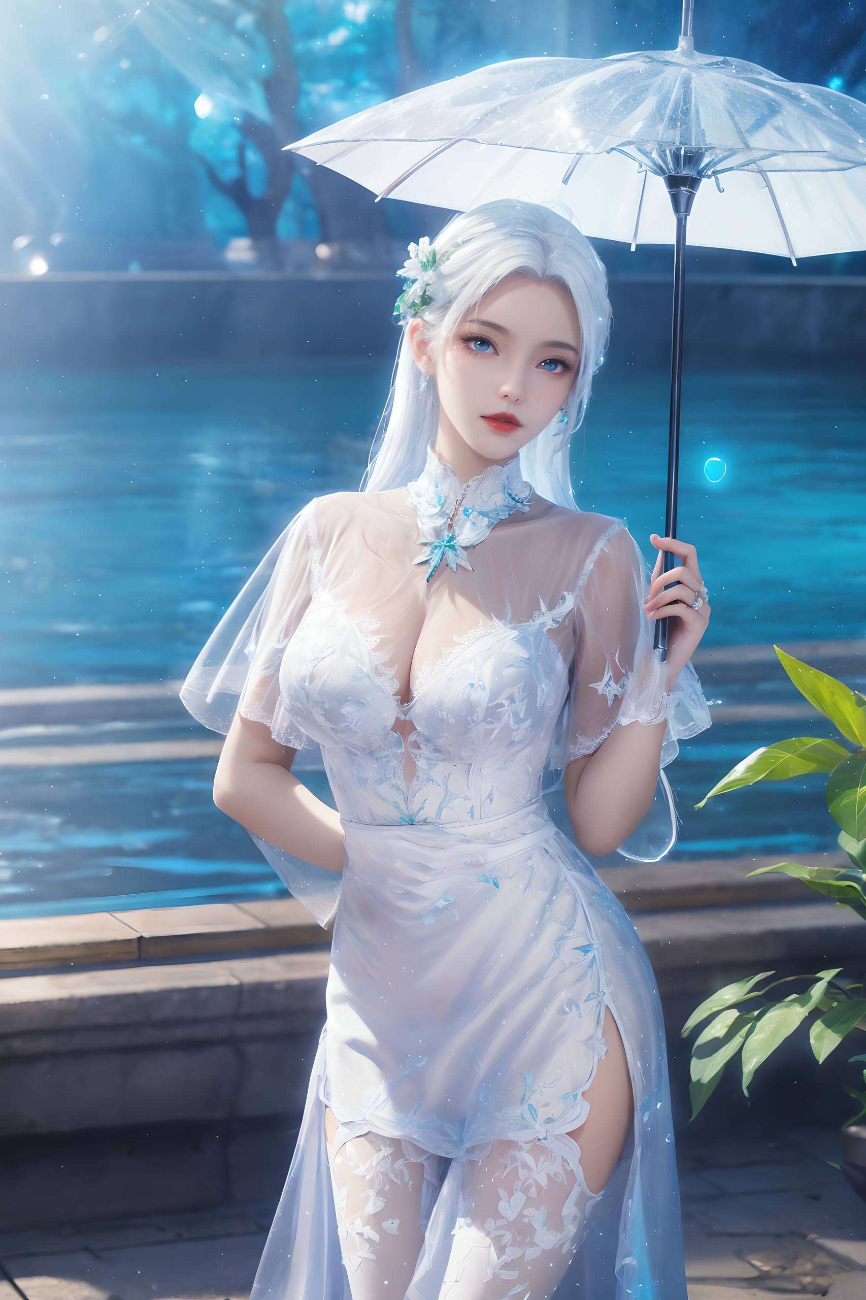 令人沉醉如同国漫中的女神