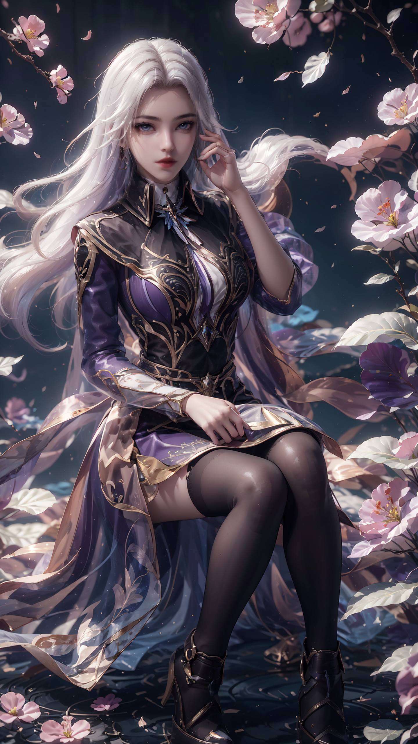 为你的电脑带来一份别致的玄幻风情将她的优雅与力量完美融合