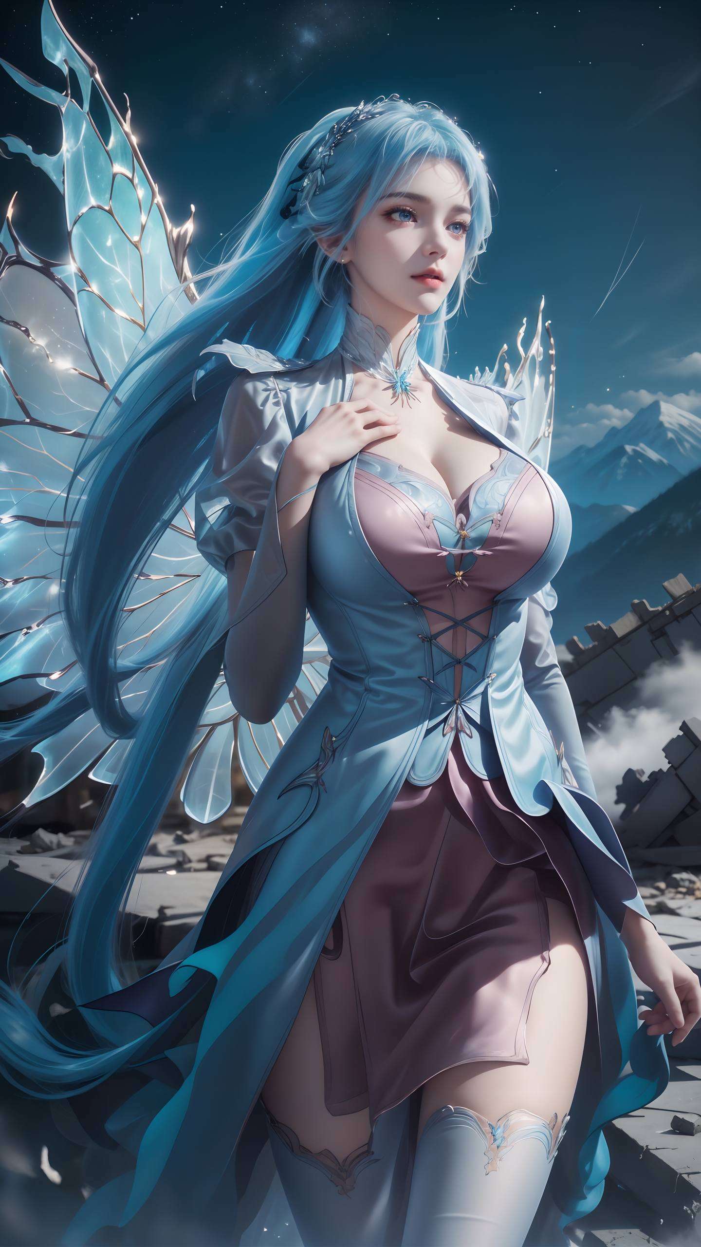 这款高清壁纸将唐舞桐的美态展现得淋漓尽致绝世唐门中的她