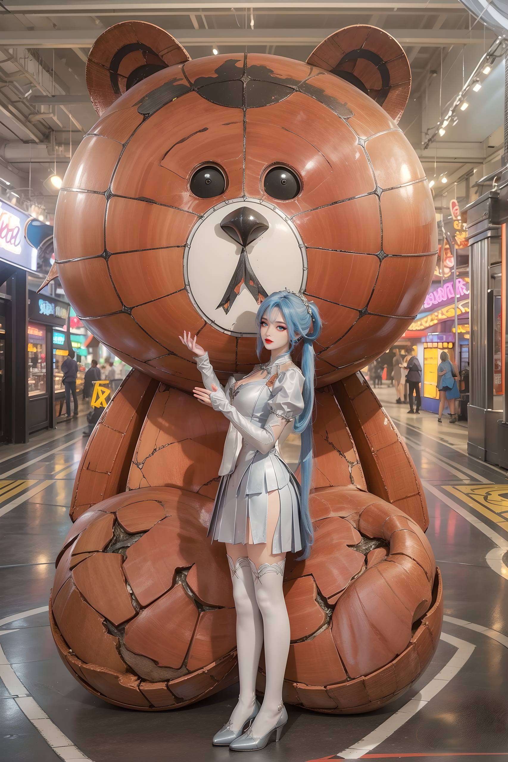 以其独特的玄幻魅力跃然于壁纸之上