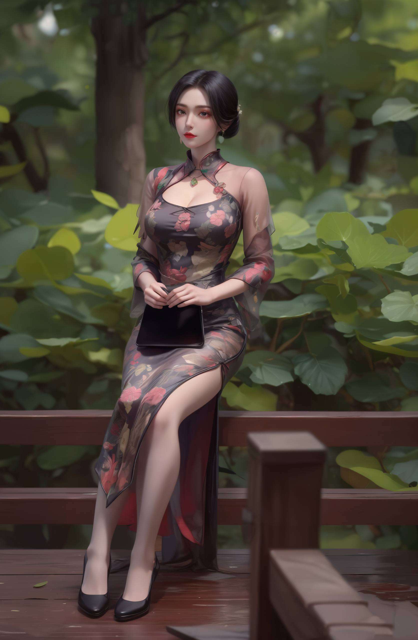 成为了国漫女神的的代表她如梦似幻的容颜