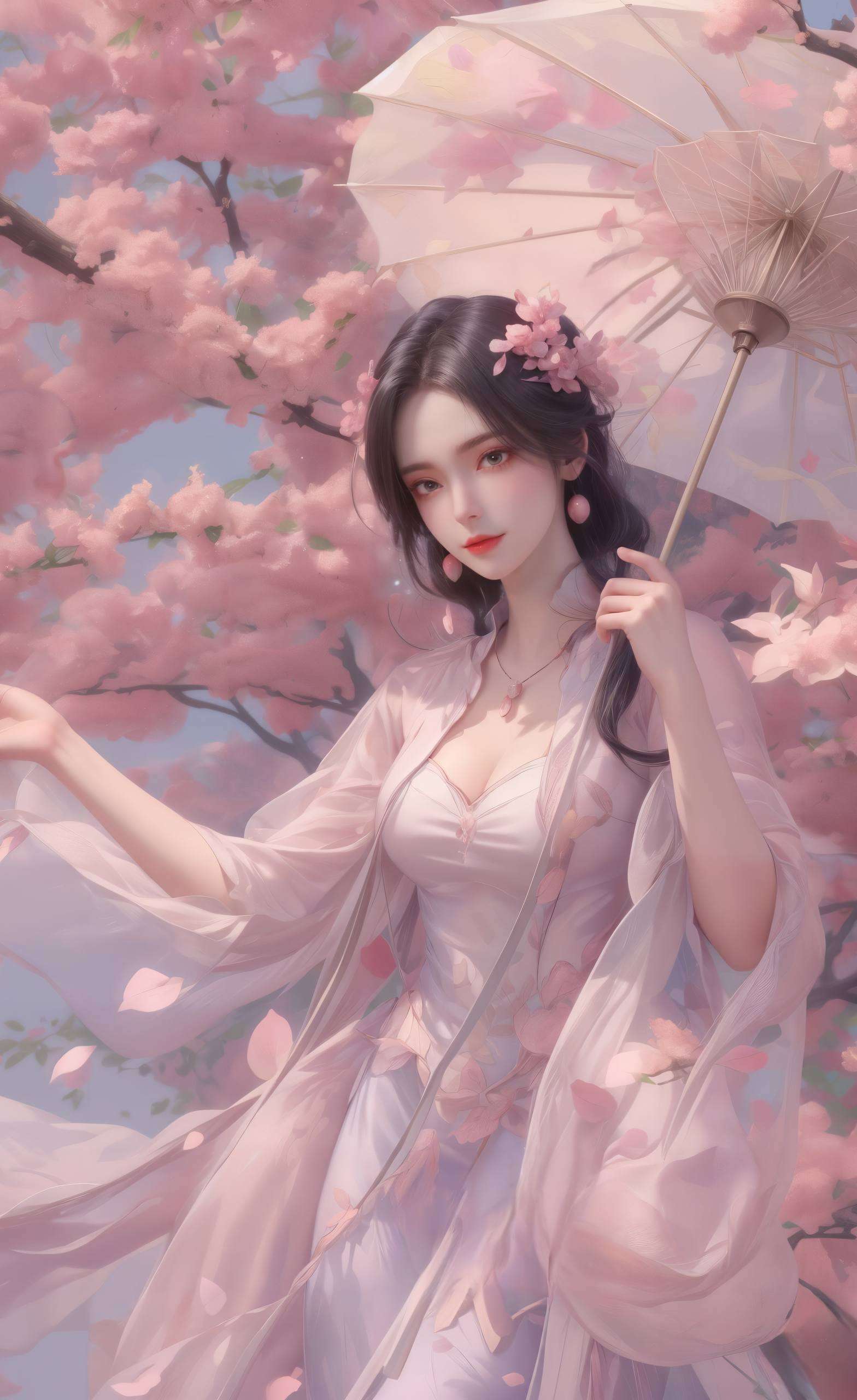 将即墨花雪的优雅风采融入苹果潮图设计每一帧都是对国漫之美的一次致敬