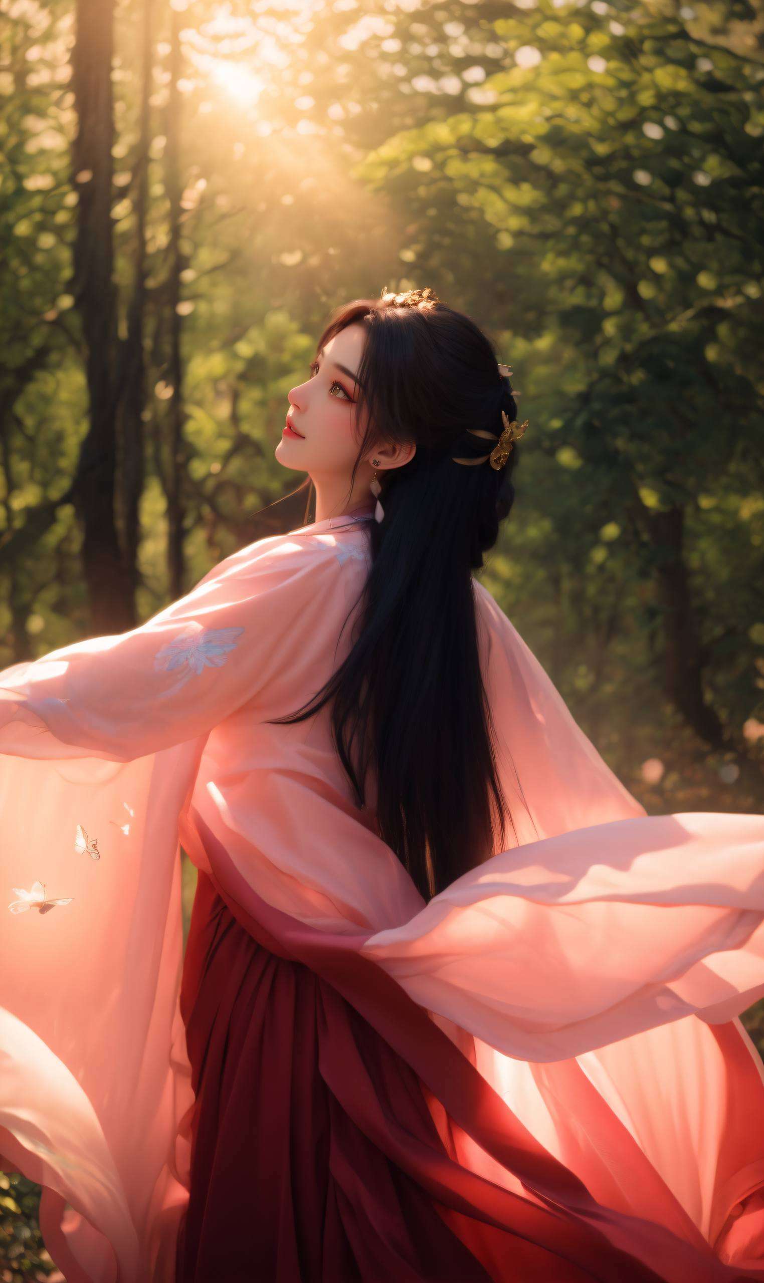 为你带来一场视觉盛宴以柔美的身姿和深邃的眼神
