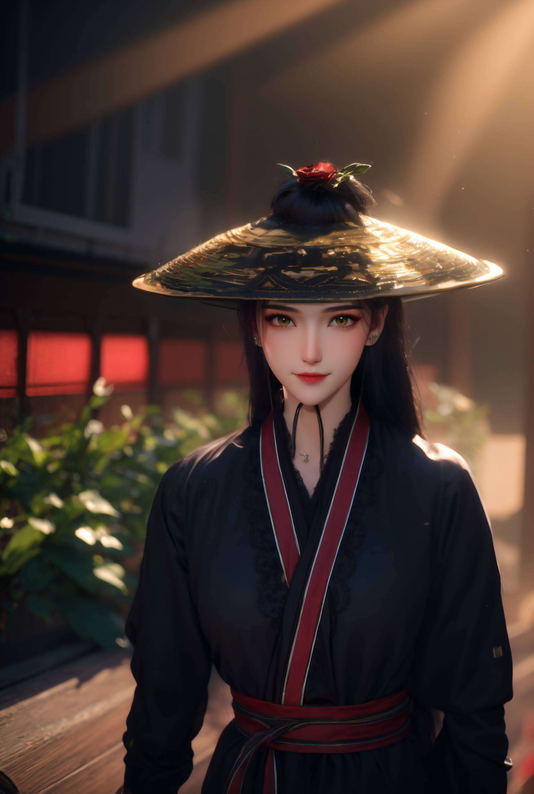 她的每一个眼神如同春日里的一抹清风