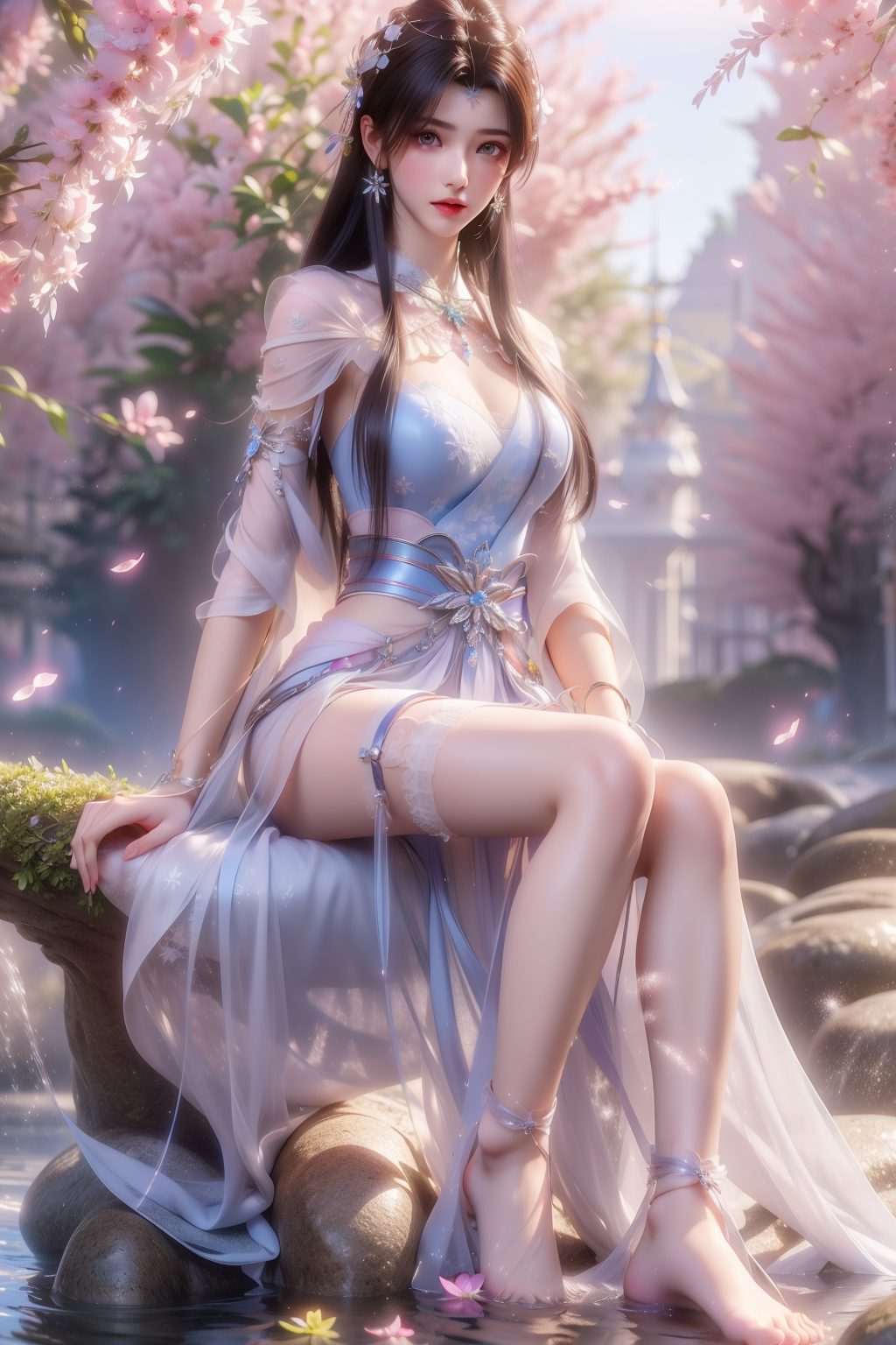 彰显出国漫美女的独特魅力无论是在电脑前工作的你