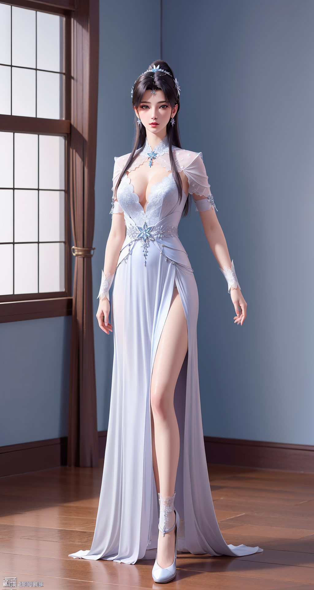 来自《逆天邪神》的绝世美女她的眼神中既有温柔如水的柔美