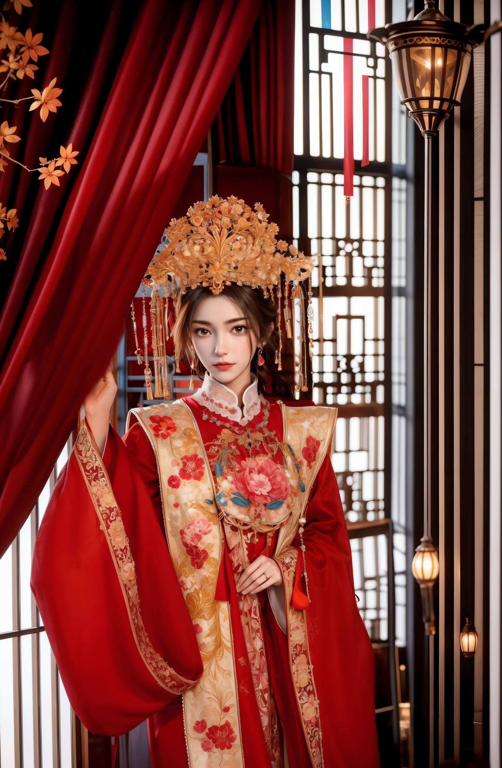 我将目光落在那幅新换的壁纸上这位国漫女神