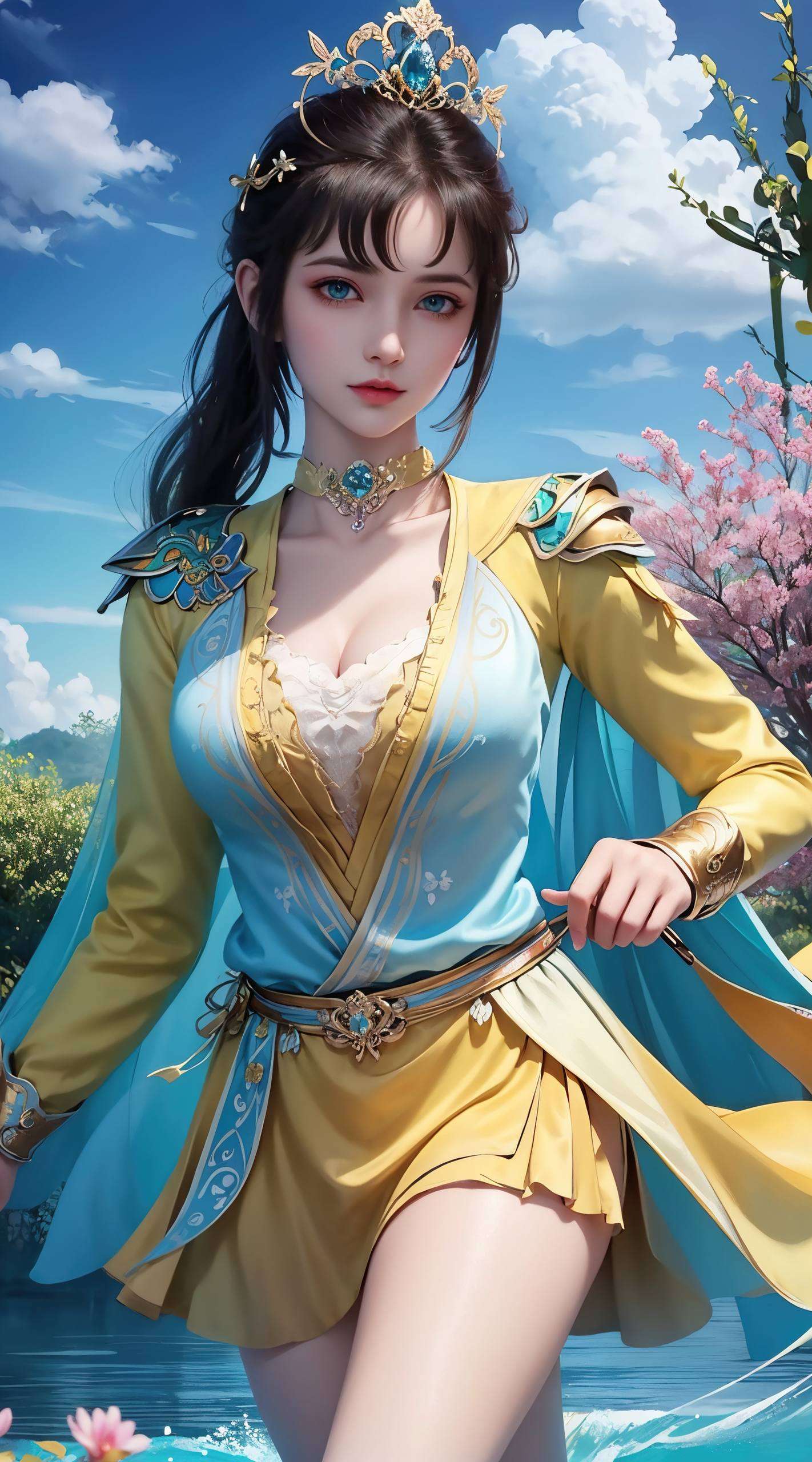 她的风采让人感叹人生的美好瞬间
