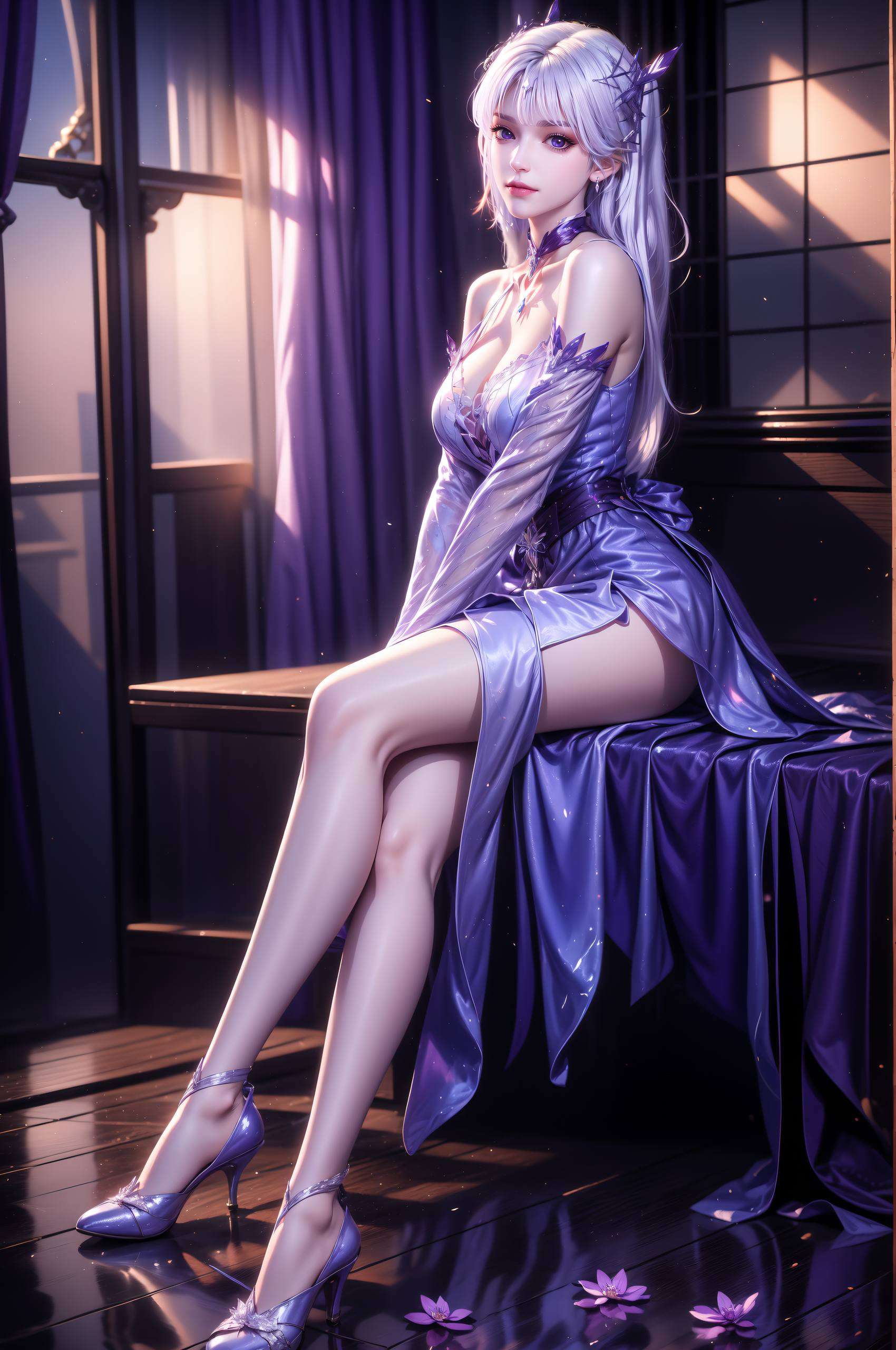 圣采儿的魅力无需多言以神印王座中的国漫女神圣采儿为主题