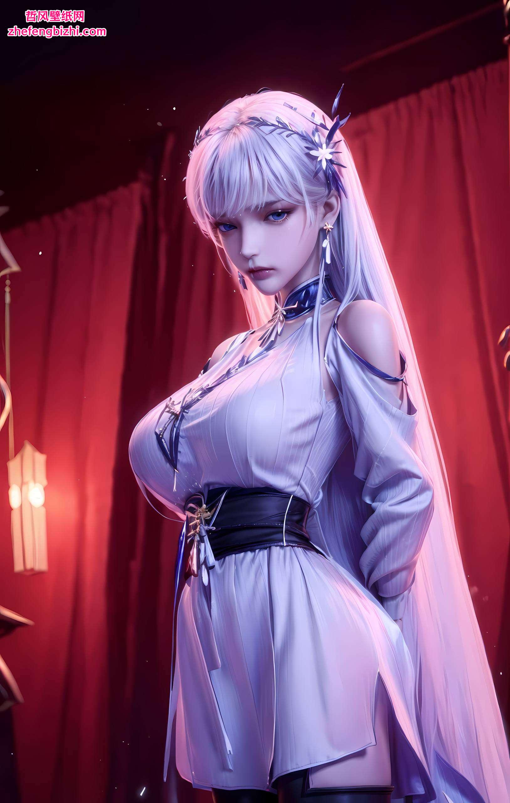 一组高清的圣采儿动漫同人图壁纸她是国漫中的女神