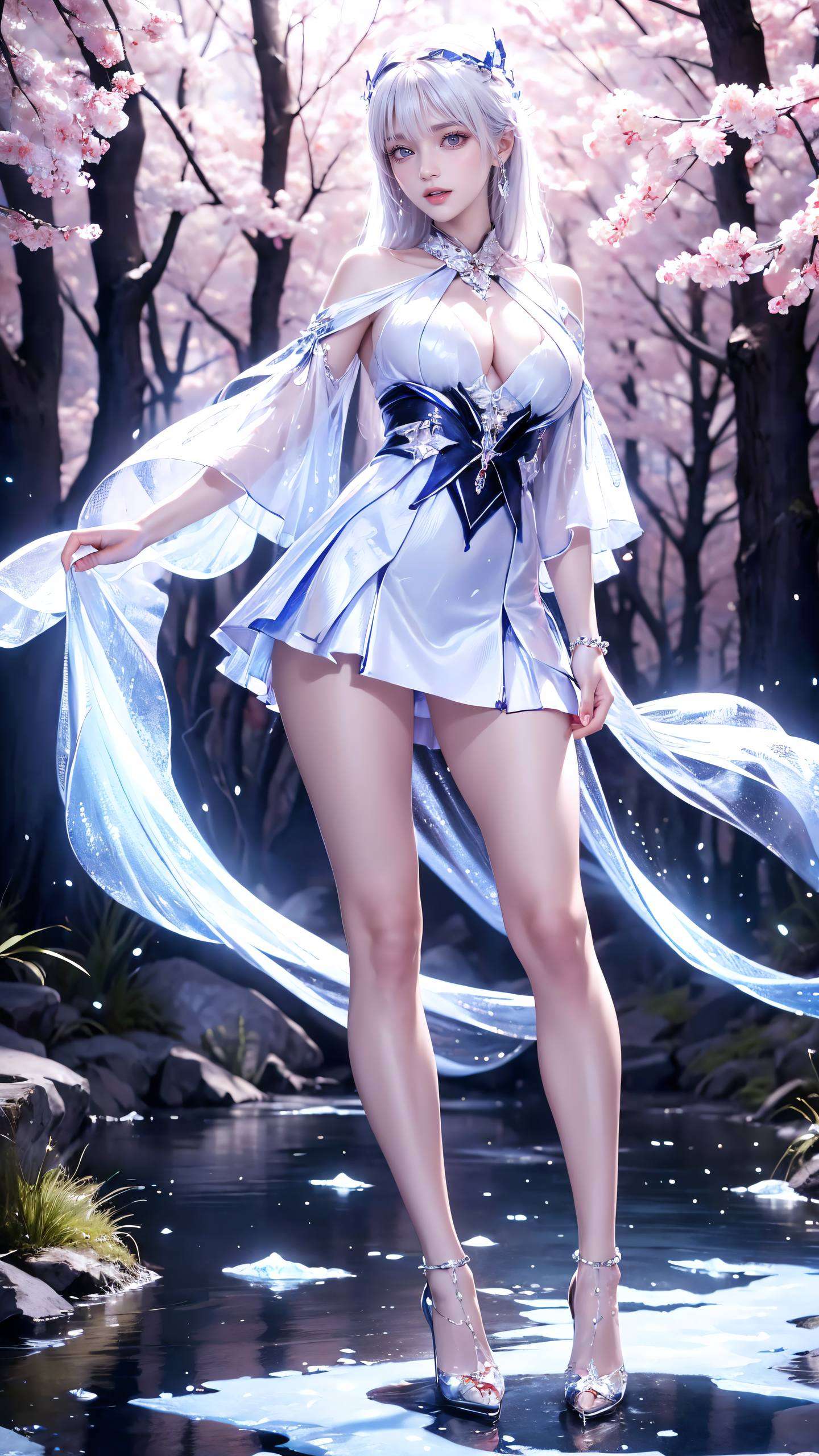 她是神印王座中的国漫女神将动漫美女的灵动与可爱完美呈现