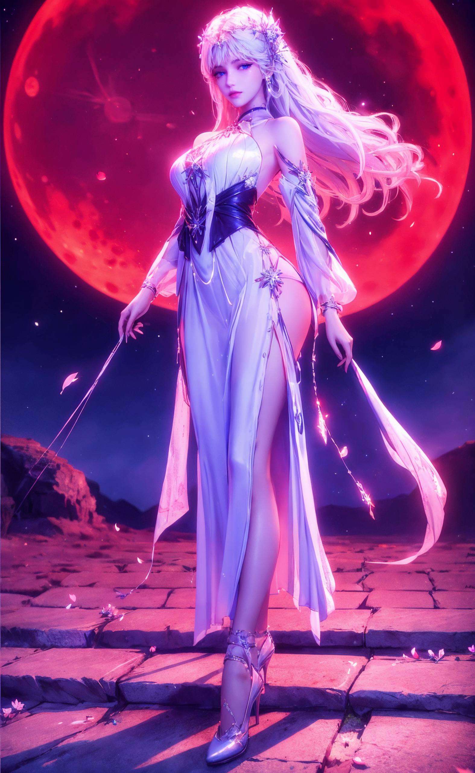 穿梭在国漫的绚丽世界今天要为大家带来的是《神印王座》中的女神级角色——圣采儿的可爱壁纸头像
