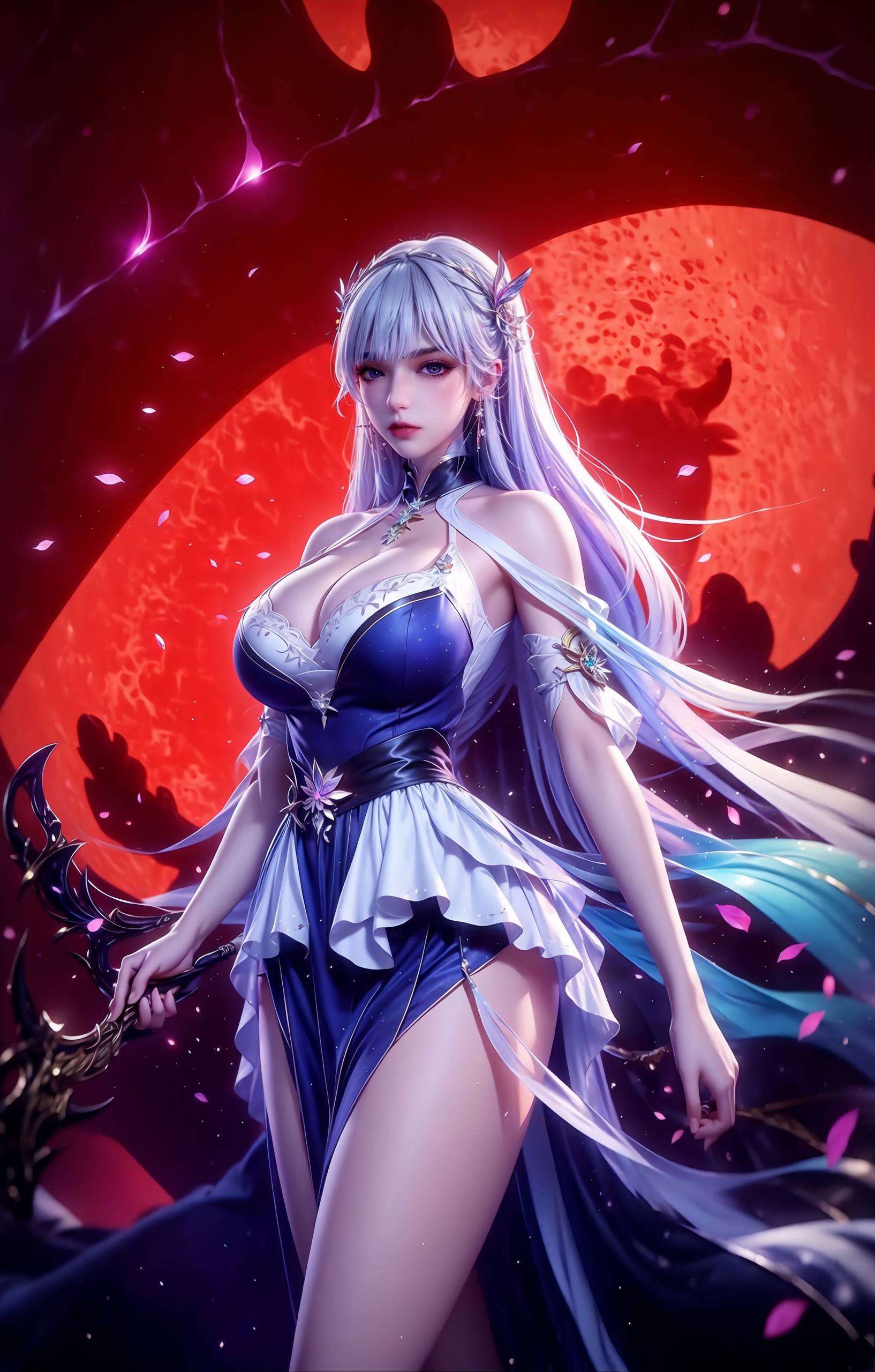 如同她的笑容一样这位来自国漫经典之作《神印王座》的绝世美女