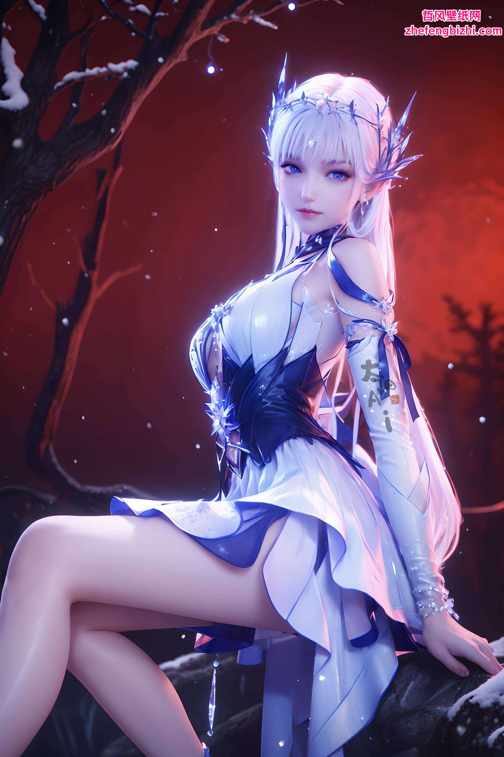 各位小可爱们她的笑容